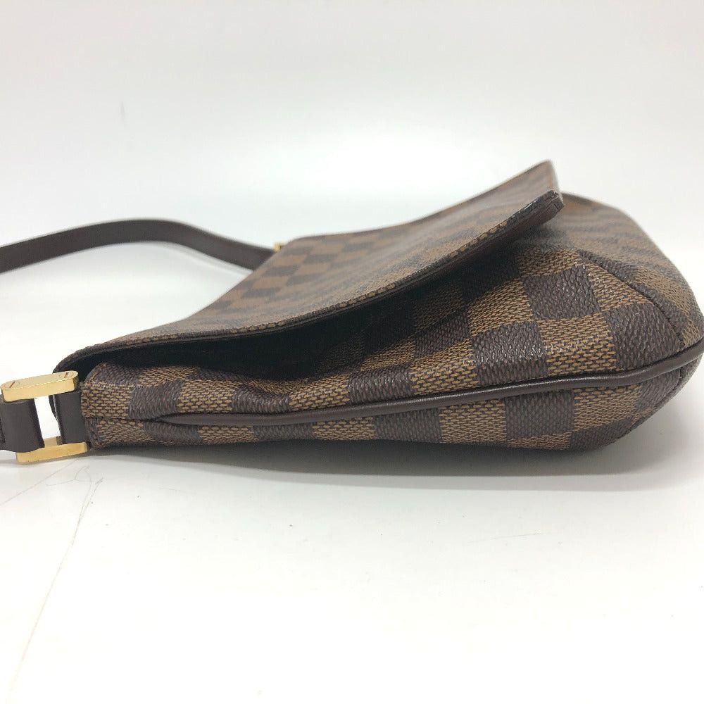 Louis Vuitton Louis Vuitton N51255 Musette Tango Briefcase Handbag Shawl Shoulder Bag Damier Canvas Women Ebenu. Size ONE SIZE - 3 Thumbnail