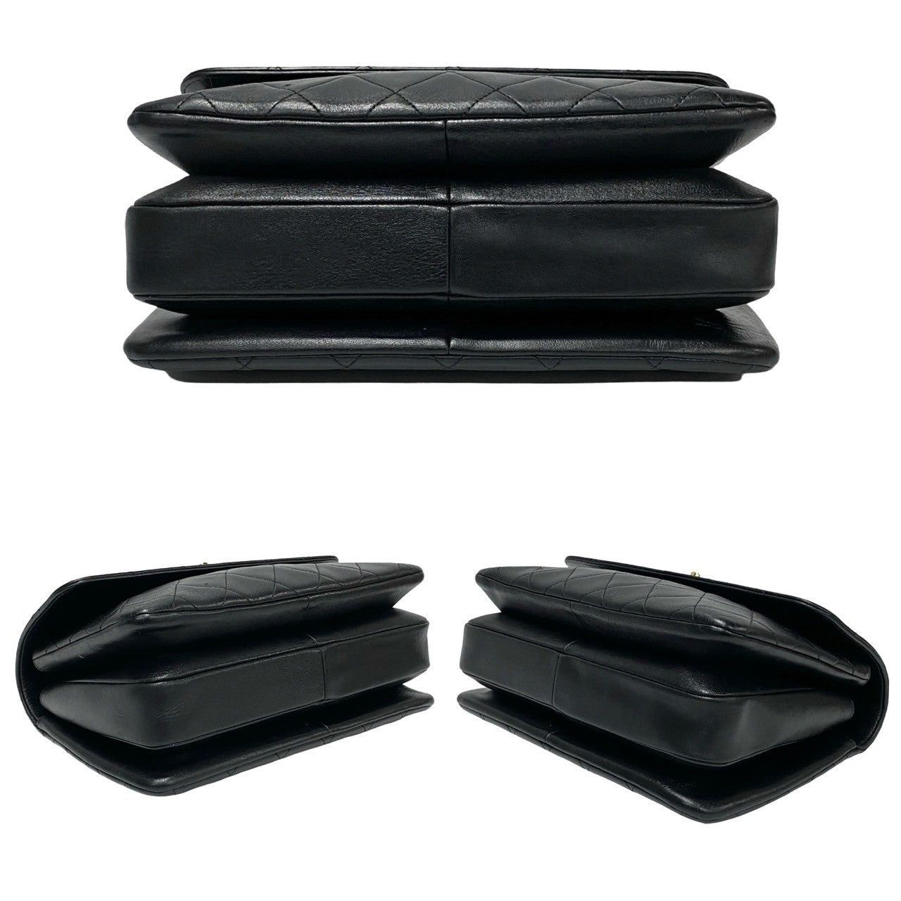 Chanel Chanel Shoulder Bag Black Leather Size ONE SIZE - 6 Thumbnail