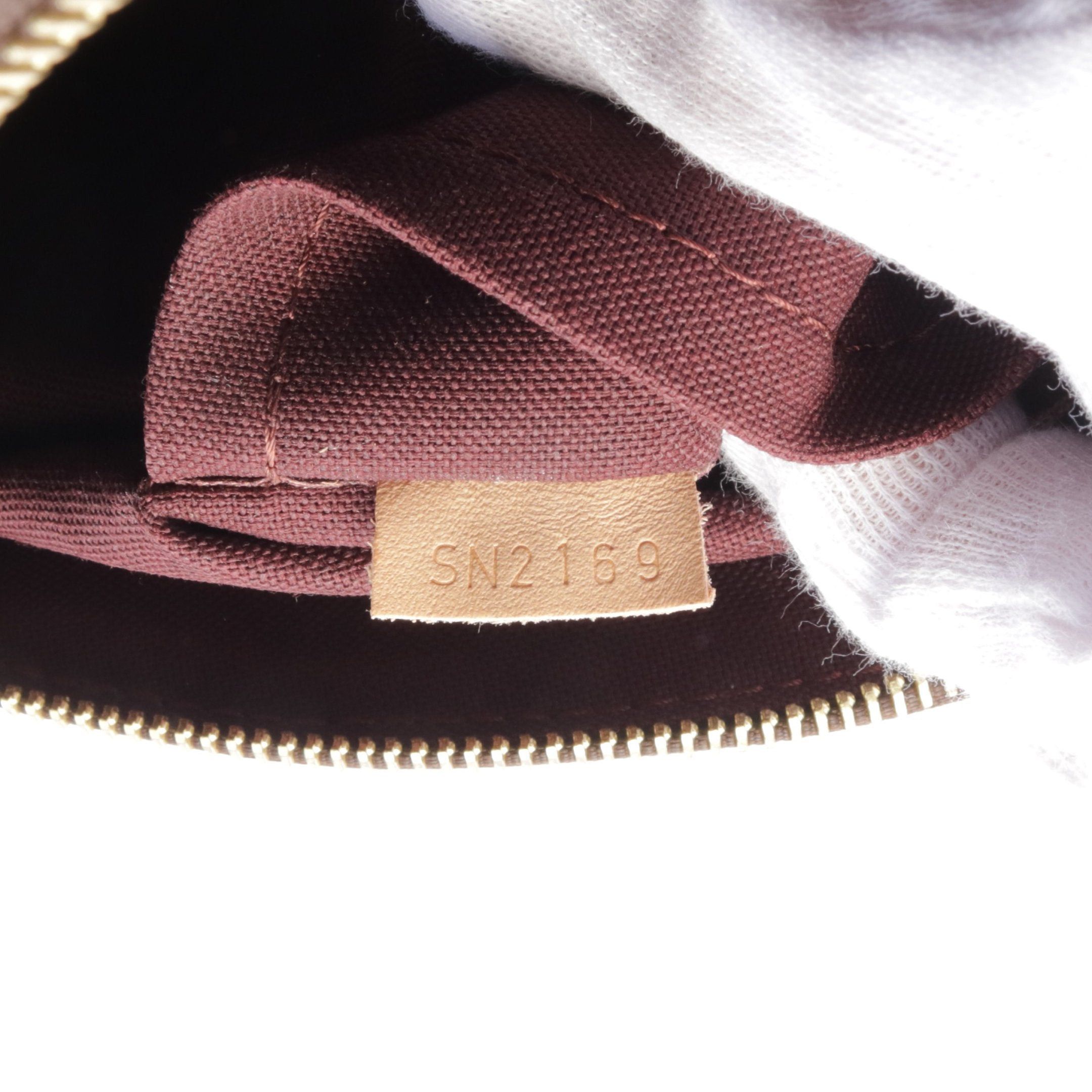Louis Vuitton Louis Vuitton Rivoli Mm Monogram Handbag Leather Brown Size ONE SIZE - 5 Thumbnail