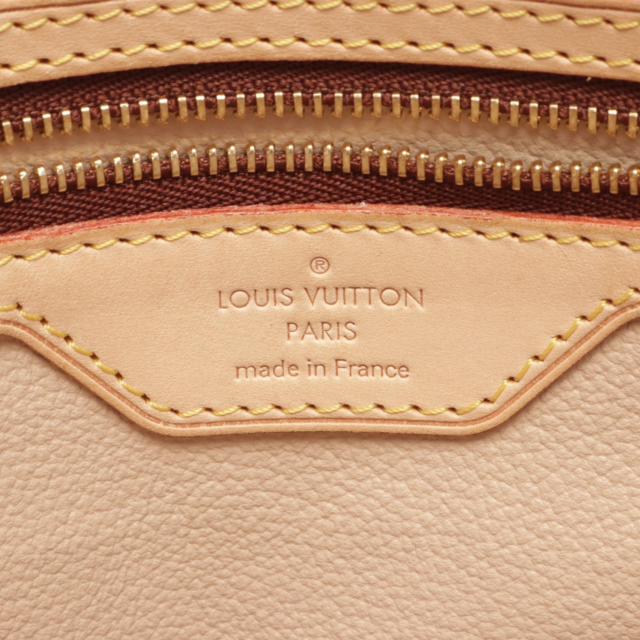 Louis Vuitton Louis Vuitton Bucket Pm Monogram Handbag Leather Brown Size ONE SIZE - 4 Thumbnail