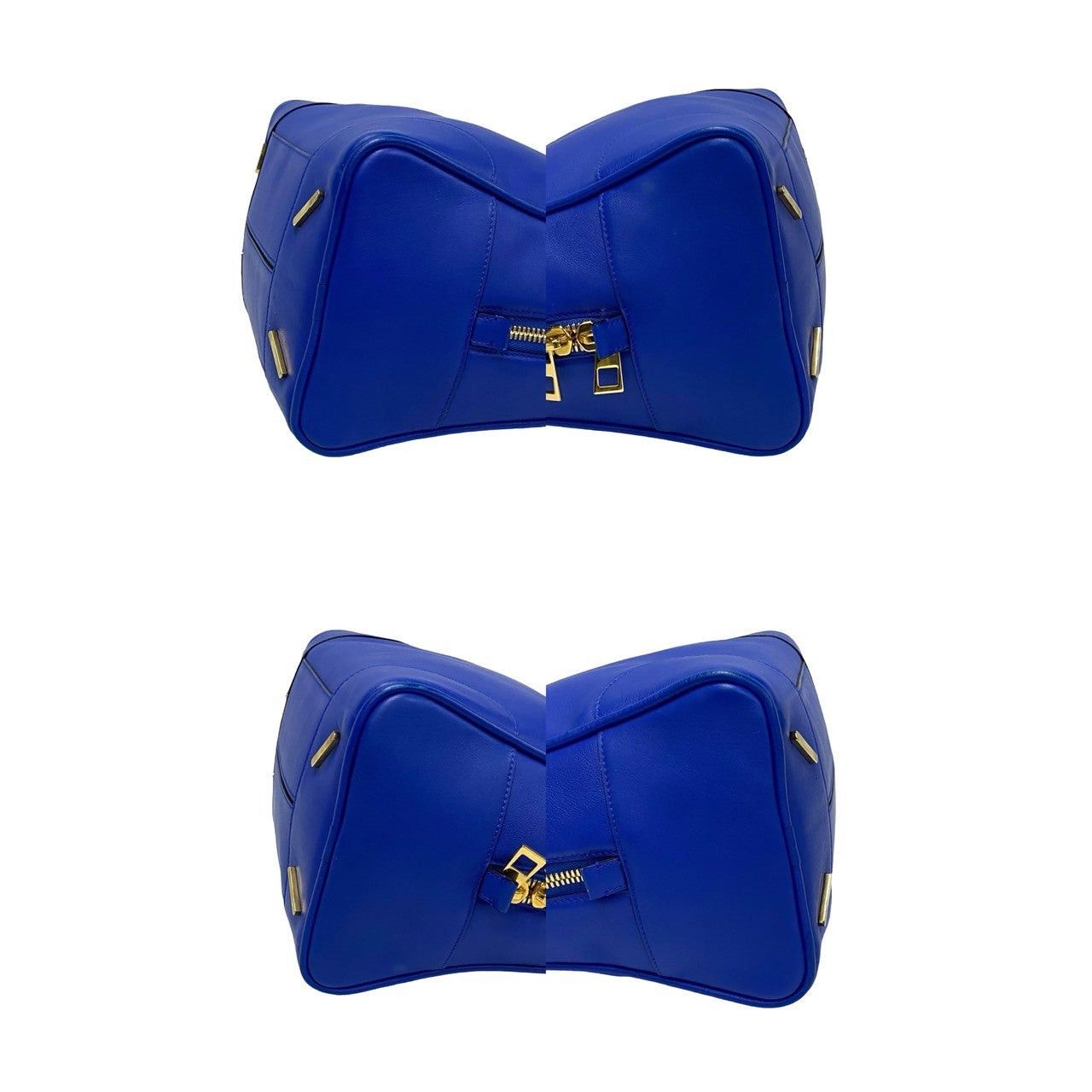 Loewe Loewe Shoulder Bag Blue Leather Size ONE SIZE - 7 Thumbnail