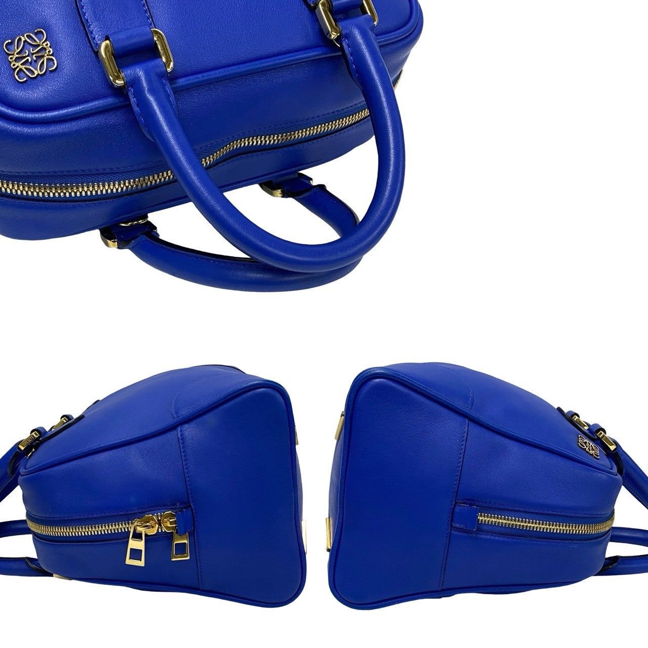 Loewe Loewe Shoulder Bag Blue Leather Size ONE SIZE - 5 Thumbnail