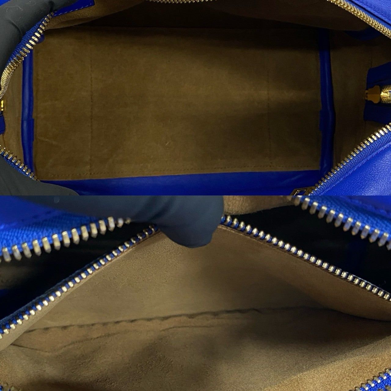 Loewe Loewe Shoulder Bag Blue Leather Size ONE SIZE - 8 Thumbnail