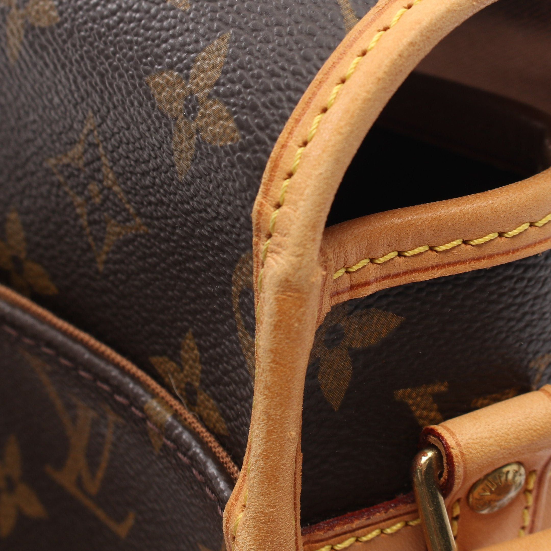 Louis Vuitton Louis Vuitton Sologne Monogram Shoulder Bag Leather Brown Size ONE SIZE - 10 Thumbnail