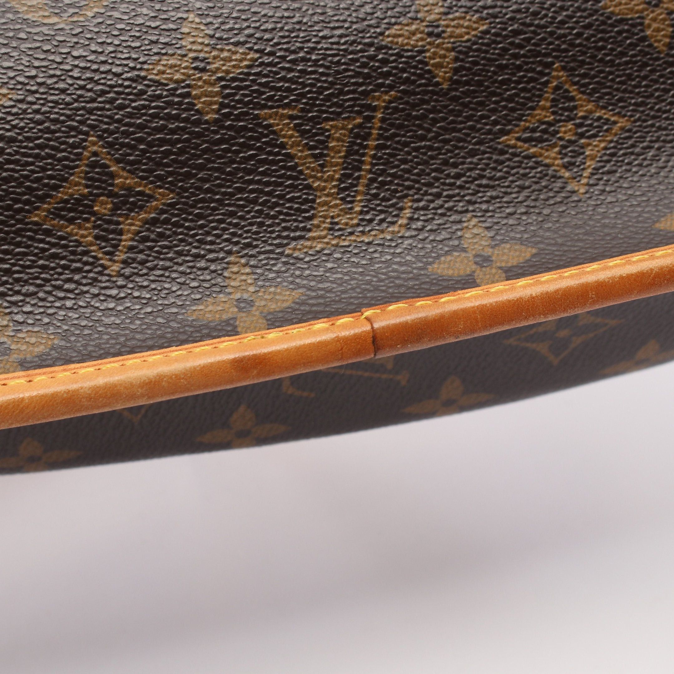 Louis Vuitton Louis Vuitton Sologne Monogram Shoulder Bag Leather Brown Size ONE SIZE - 9 Thumbnail