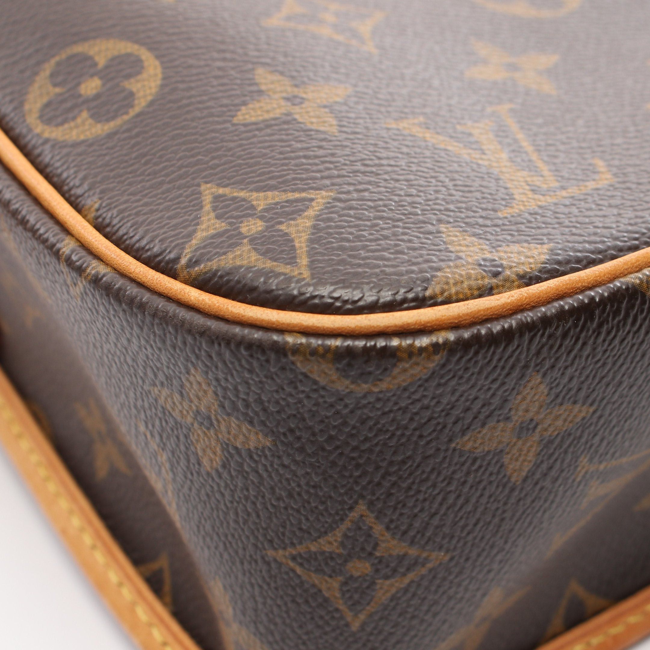 Louis Vuitton Louis Vuitton Sologne Monogram Shoulder Bag Leather Brown Size ONE SIZE - 7 Thumbnail