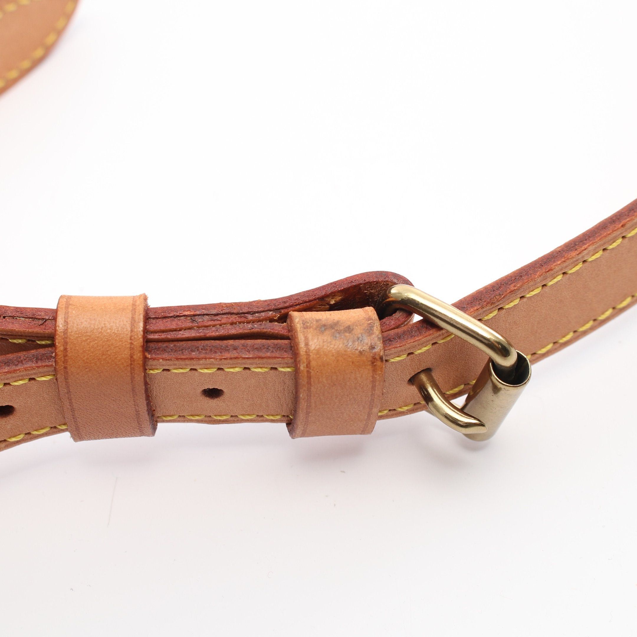 Louis Vuitton Boulogne Pm Monogram Shoulder Bag Leather Brown