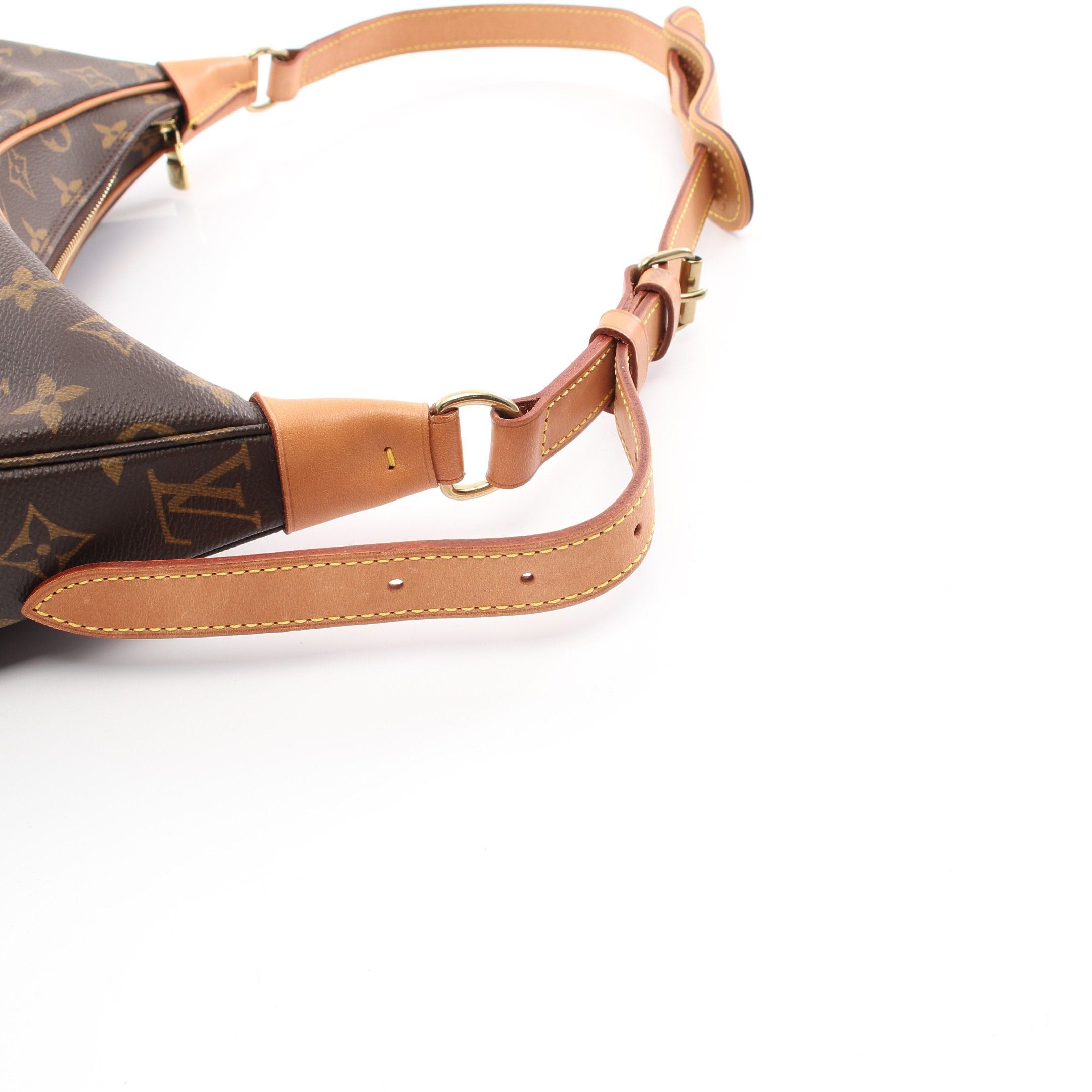 Louis Vuitton Boulogne Pm Monogram Shoulder Bag Leather Brown