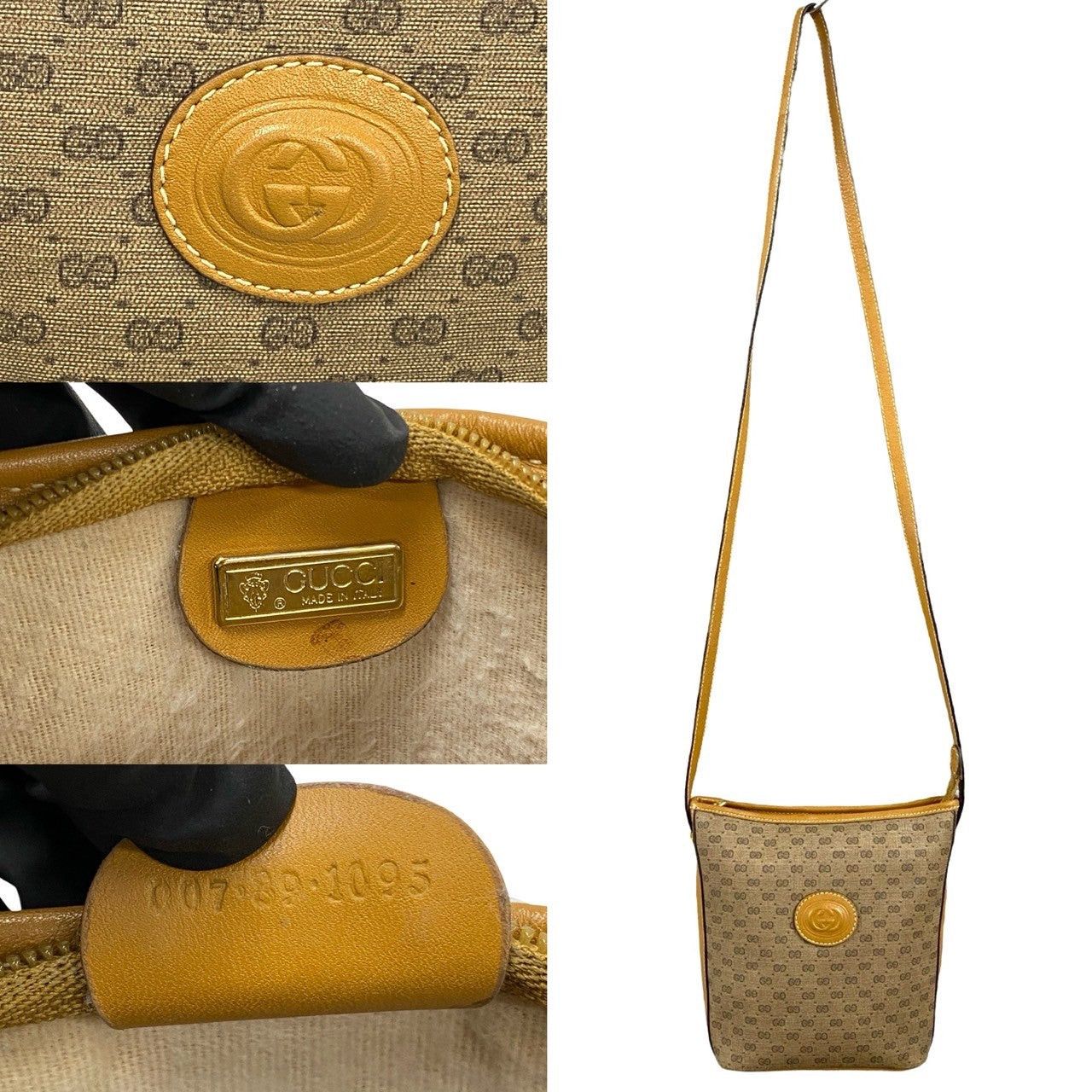 Gucci Gucci Shoulder Bag Brown Leather Size ONE SIZE - 3 Thumbnail