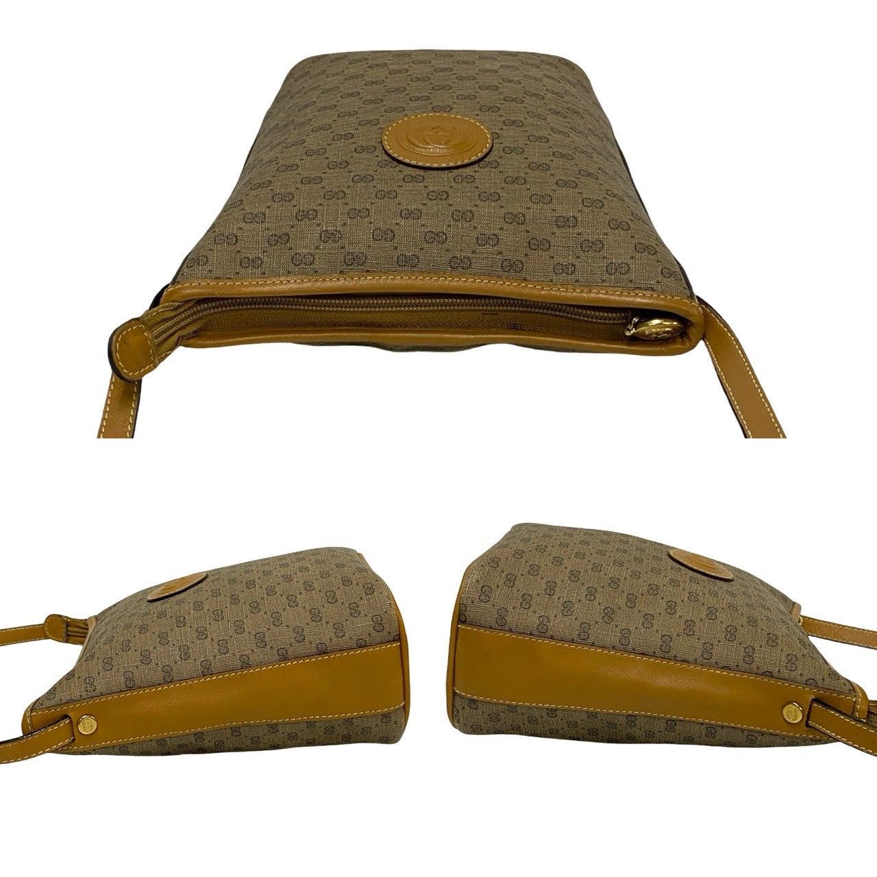 Gucci Gucci Shoulder Bag Brown Leather Size ONE SIZE - 5 Thumbnail