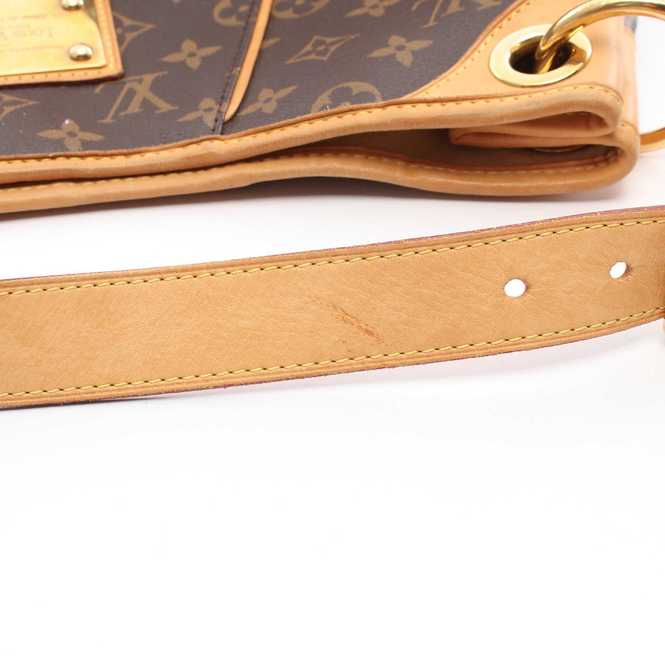 Louis Vuitton Louis Vuitton Galliera Pm Monogram One Shoulder Bag Leather Brown Size ONE SIZE - 9 Thumbnail