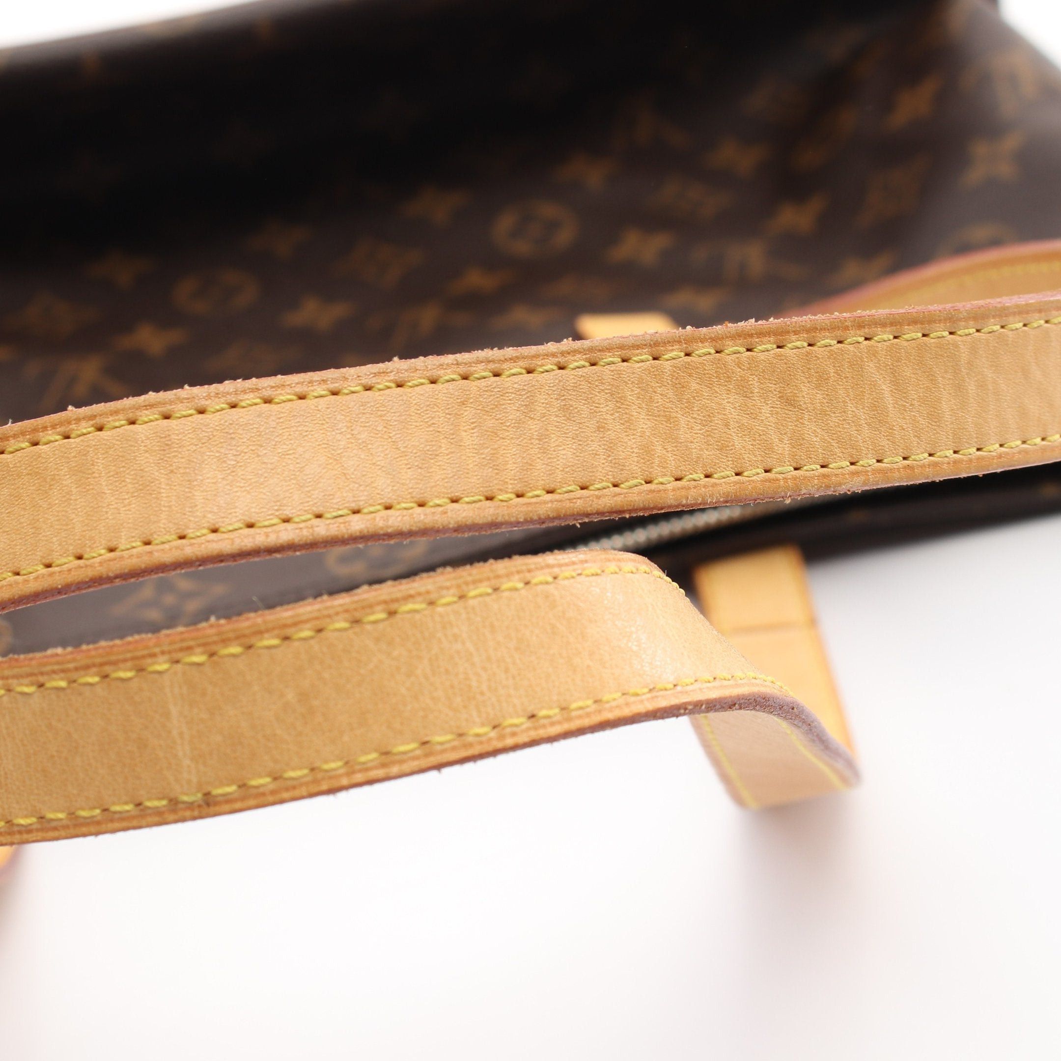 Louis Vuitton Louis Vuitton Kabamezo Monogram Shoulder Bag Tote Leather Brown Size ONE SIZE - 10 Thumbnail