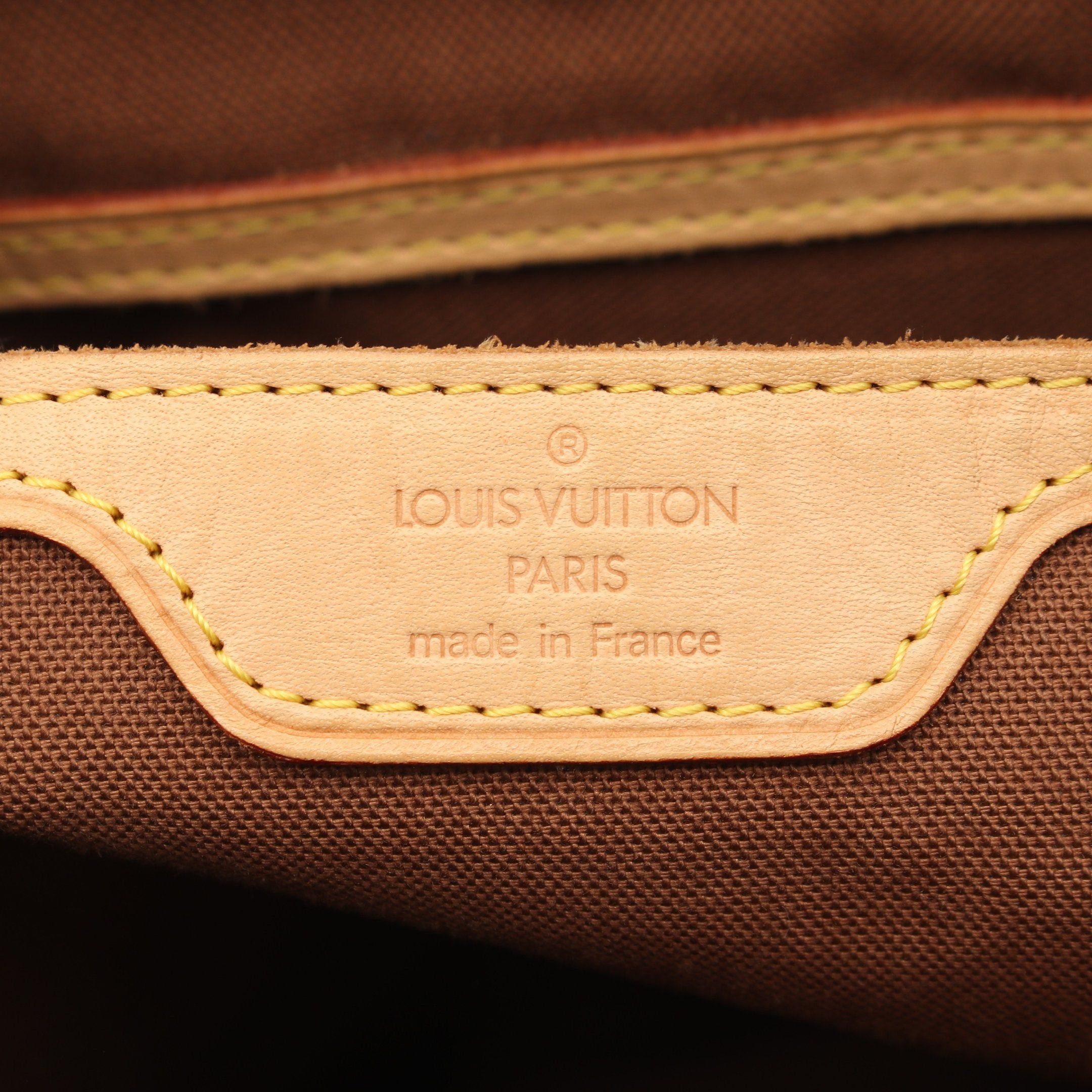 Louis Vuitton Louis Vuitton Kabamezo Monogram Shoulder Bag Tote Leather Brown Size ONE SIZE - 4 Thumbnail