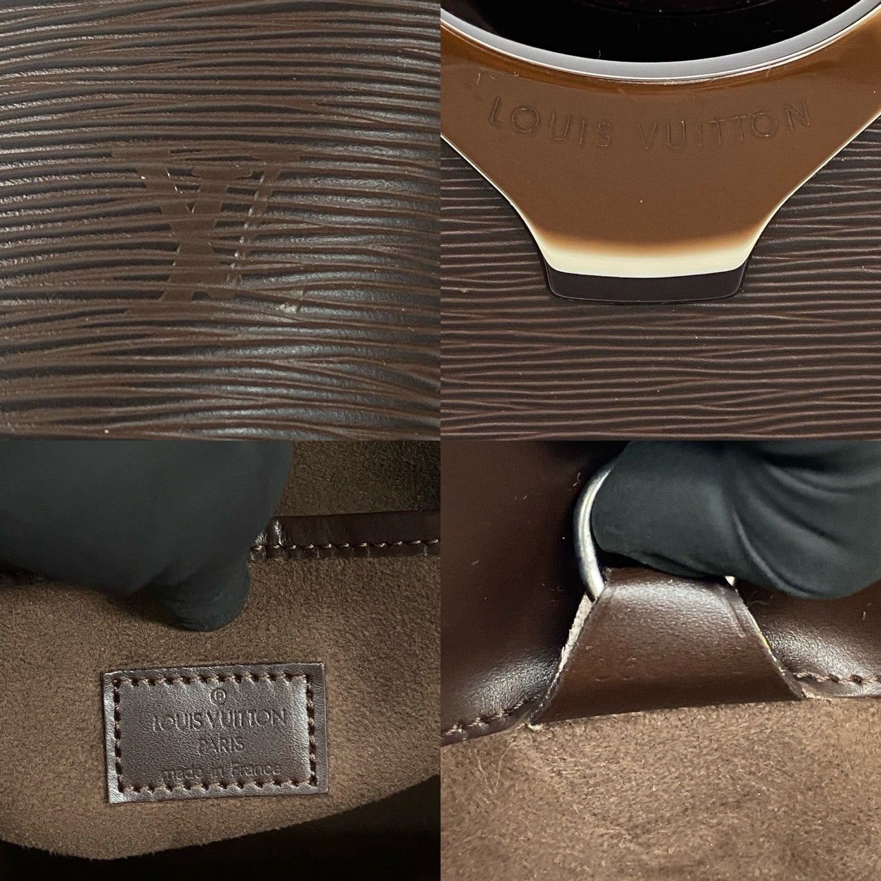 Louis Vuitton Louis Vuitton Handbag Brown Leather Size ONE SIZE - 3 Thumbnail