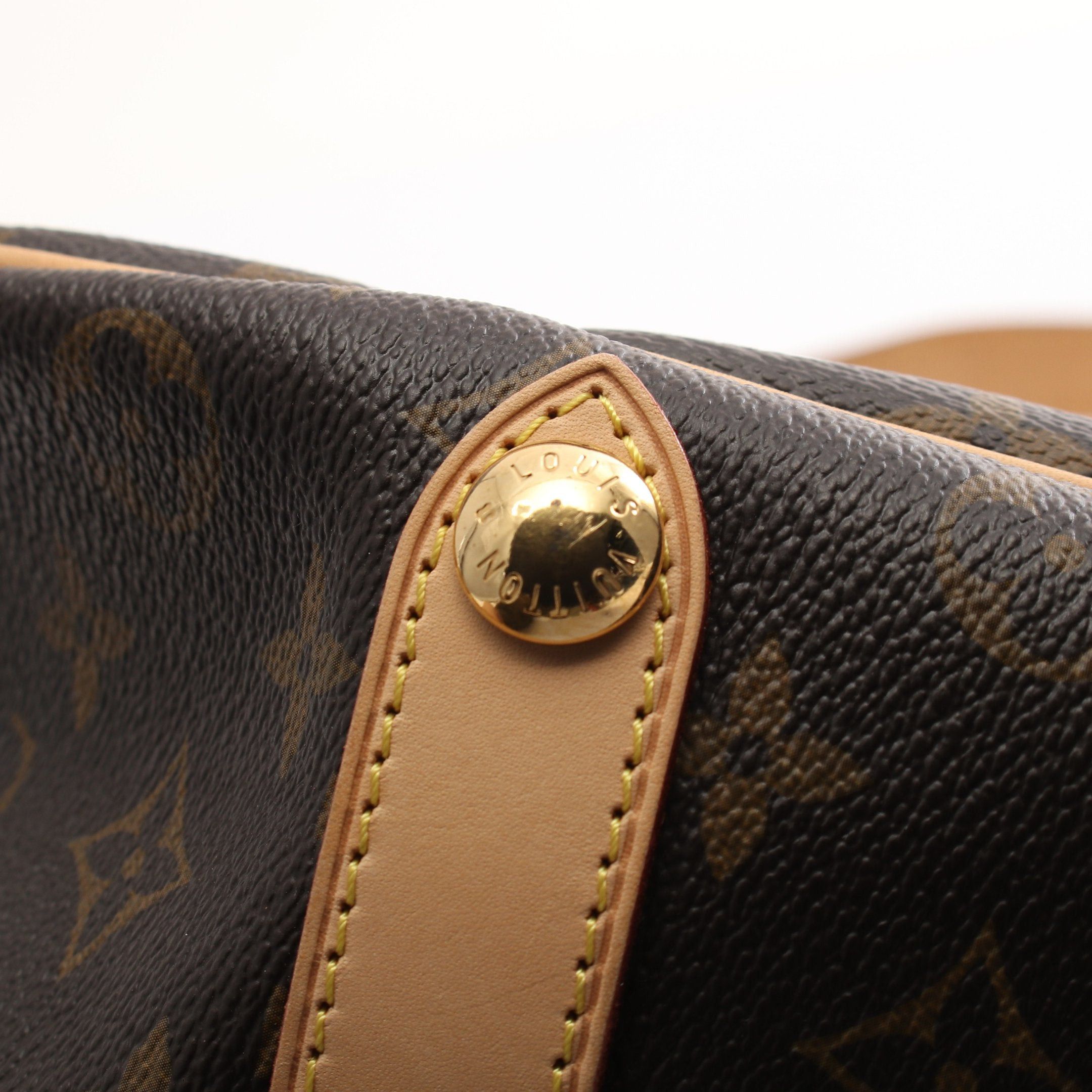 Louis Vuitton Louis Vuitton Galliera Pm Monogram One Shoulder Bag Leather Brown Size ONE SIZE - 9 Thumbnail