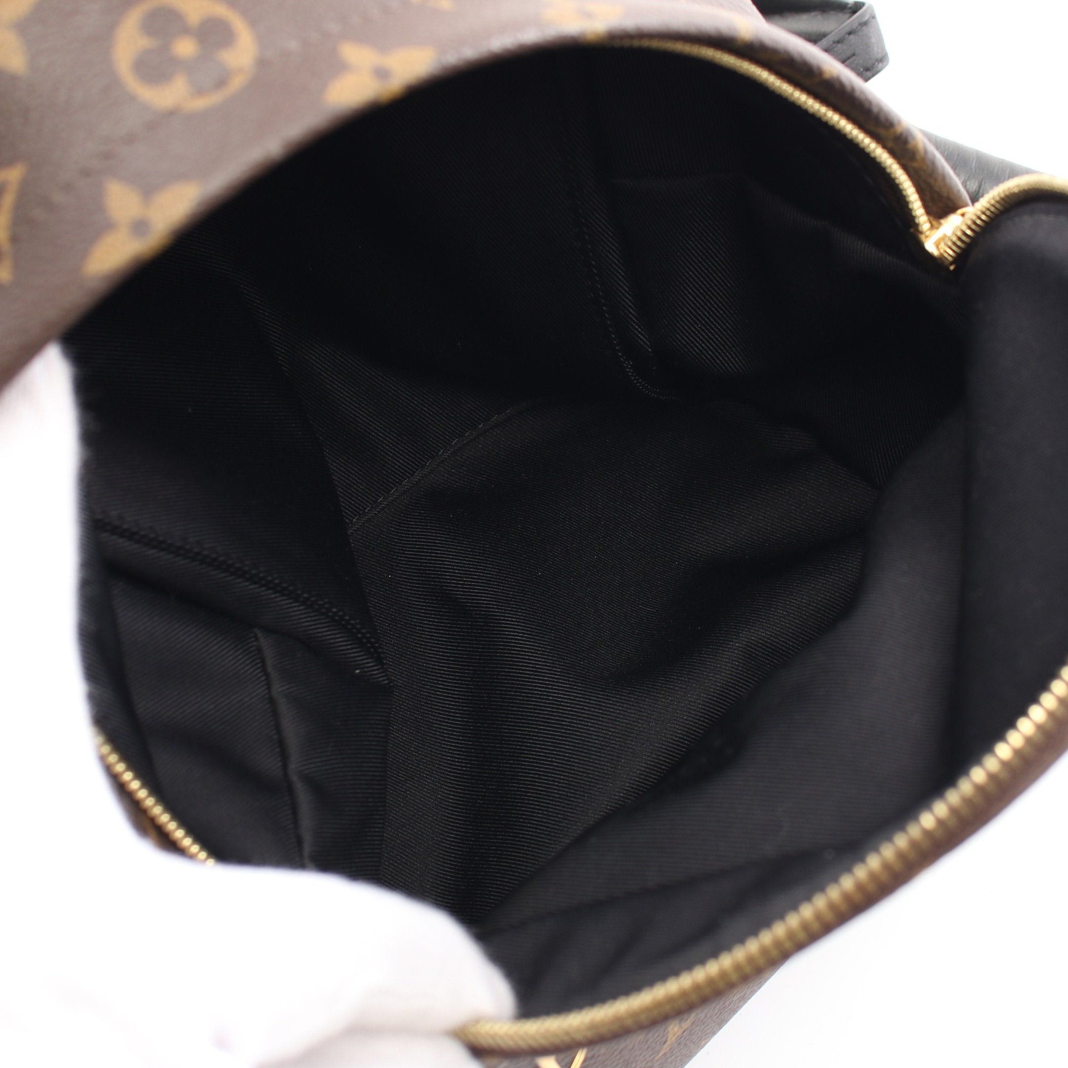 Louis Vuitton Louis Vuitton Palm Springs Pm Monogram Backpack Rucksack Leather Brown Black Size ONE SIZE - 3 Thumbnail