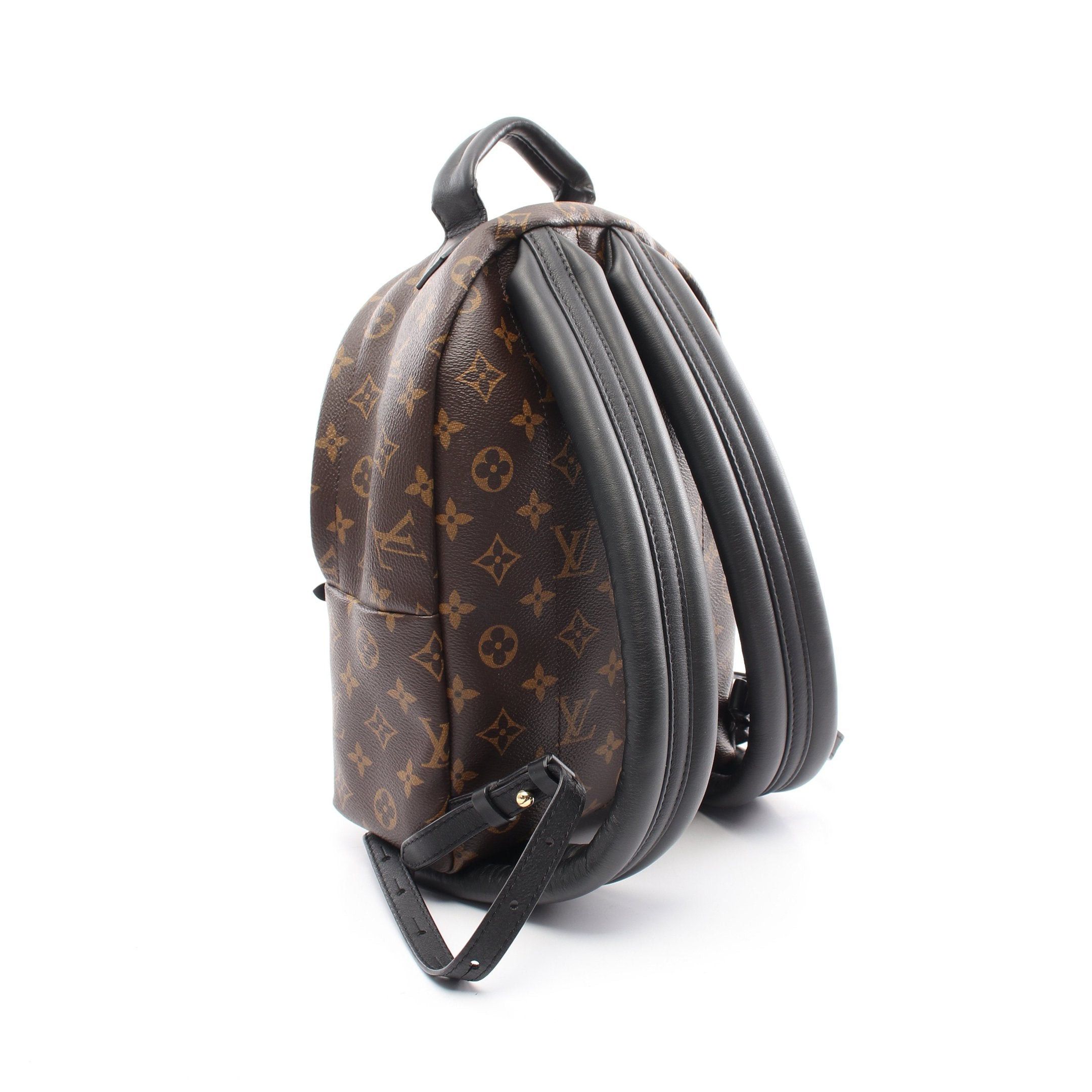 Louis Vuitton Louis Vuitton Palm Springs Pm Monogram Backpack Rucksack Leather Brown Black Size ONE SIZE - 2 Thumbnail