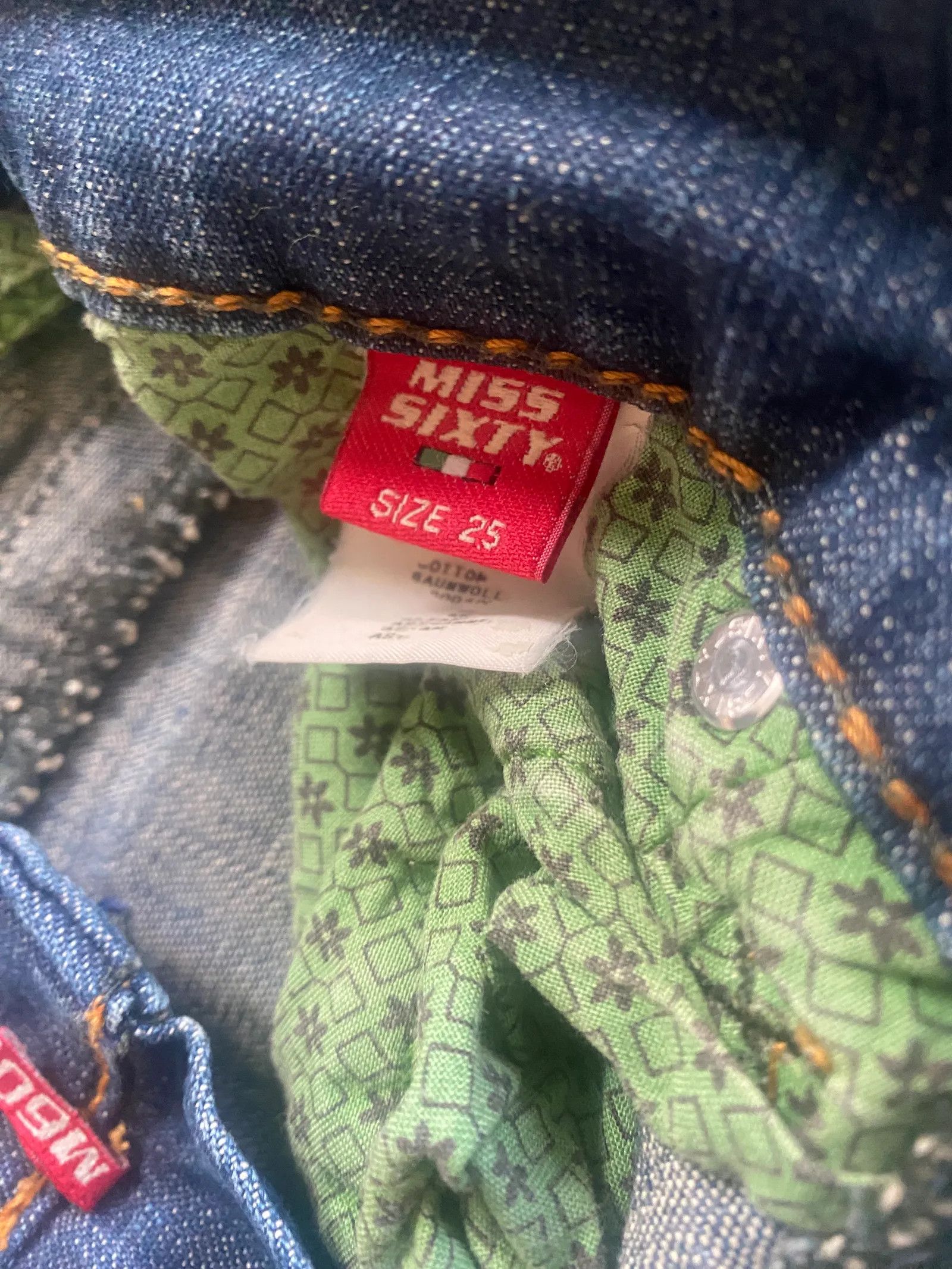 Miss Sixty Miss Sixty Jeans Size 25" / US 0 / IT 36 - 2 Thumbnail