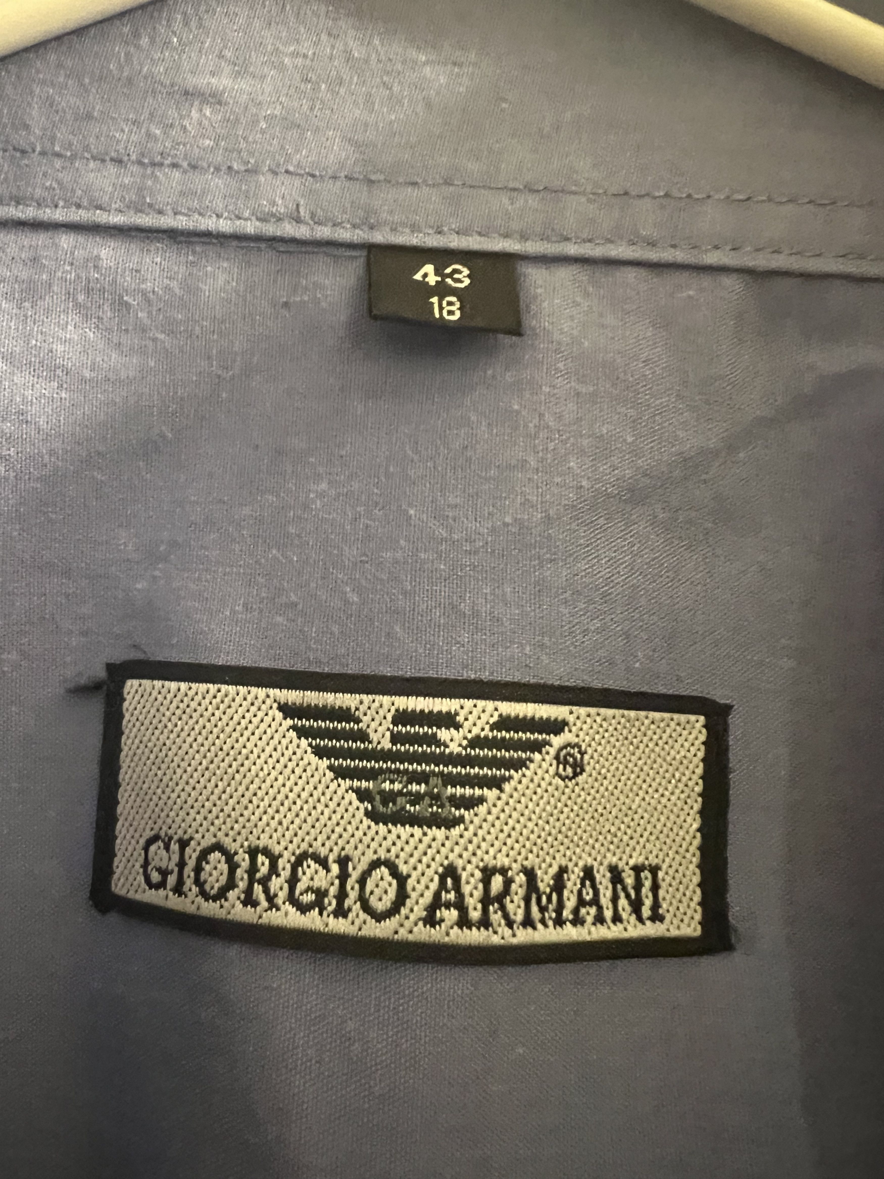 Armani Armani Shirt Size US XL / EU 56 / 4 - 2 Thumbnail