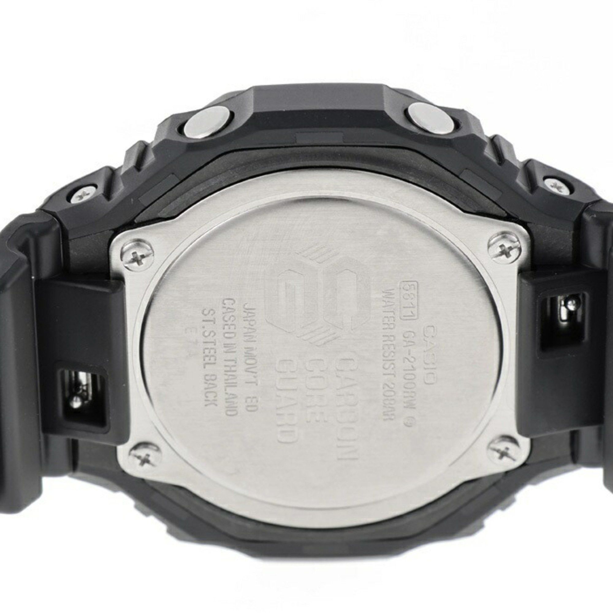 Casio CASIO G-SHOCK Rainbow Brick Wall Series GA-2100RW-1AJF Quartz Watch Black B-157302 Size ONE SIZE - 3 Thumbnail