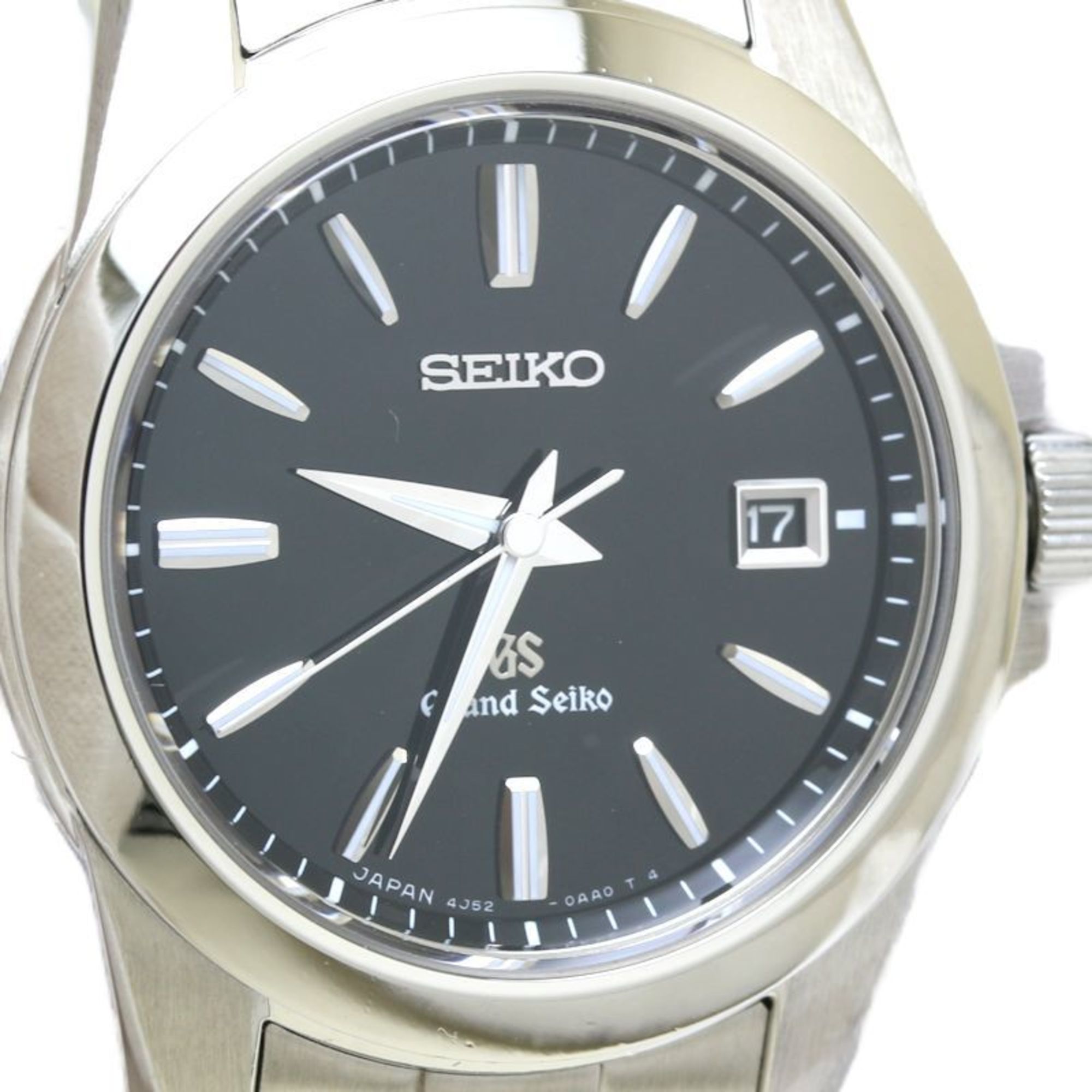 Seiko SEIKO Grand Seiko GS Date STGF055 4J52-0AA1 Stainless Steel Men's 130303 Watch Size ONE SIZE - 4 Thumbnail