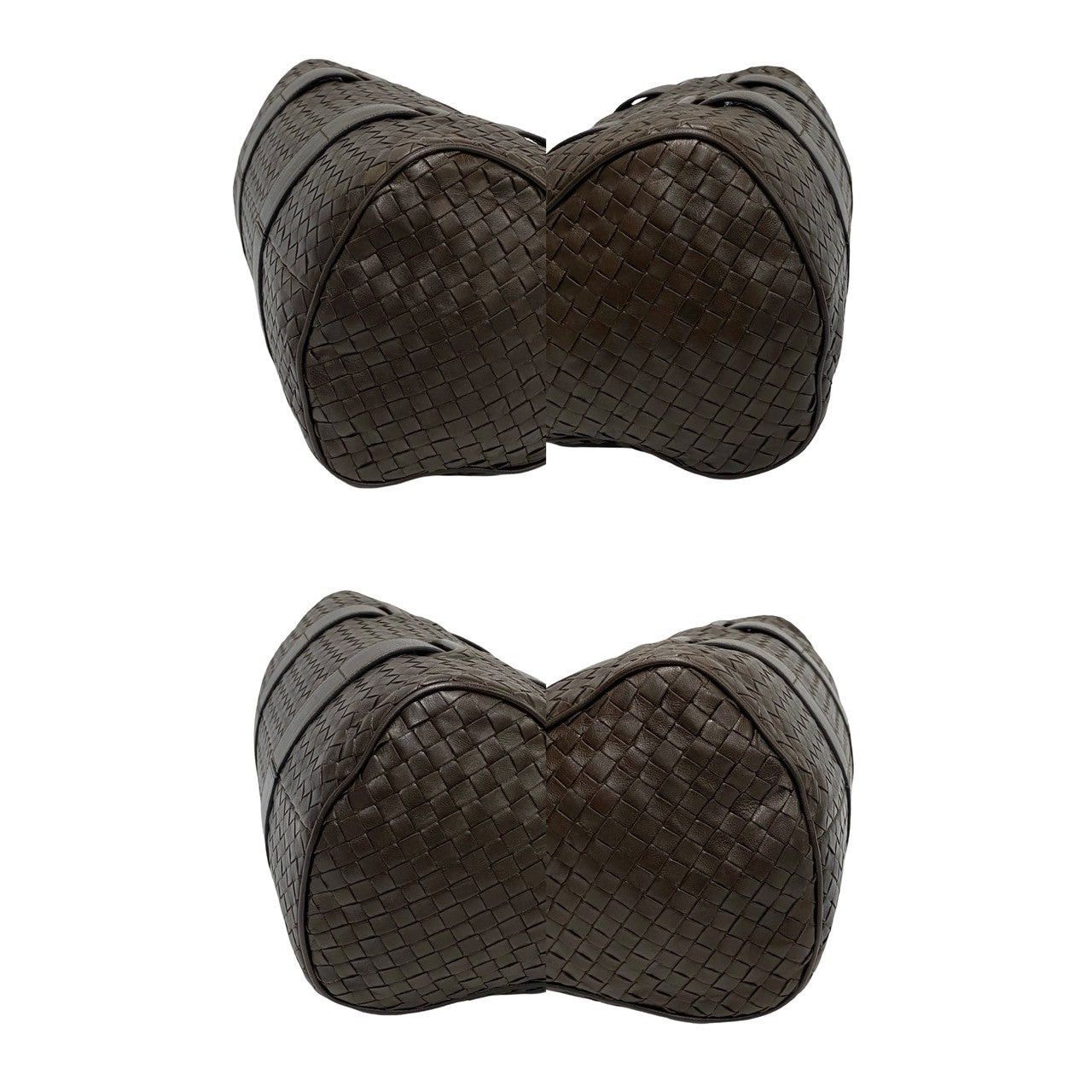 Bottega Veneta Bottega Veneta Handbag Brown Leather Size ONE SIZE - 7 Thumbnail