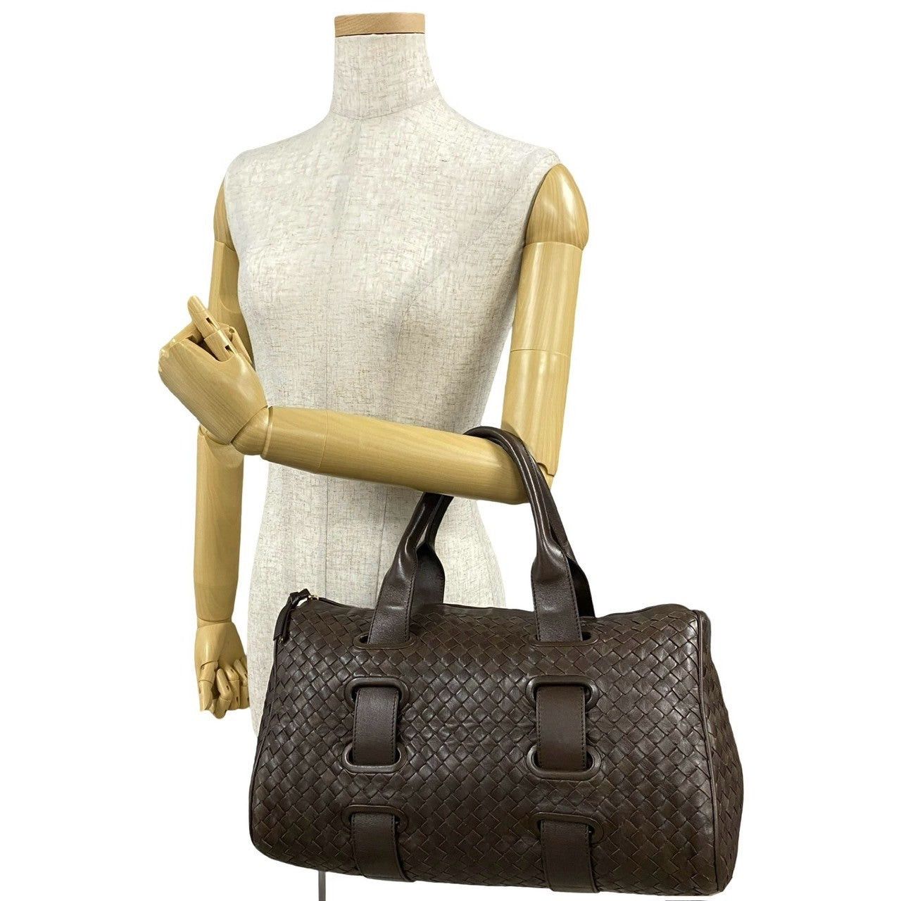 Bottega Veneta Bottega Veneta Handbag Brown Leather Size ONE SIZE - 2 Thumbnail