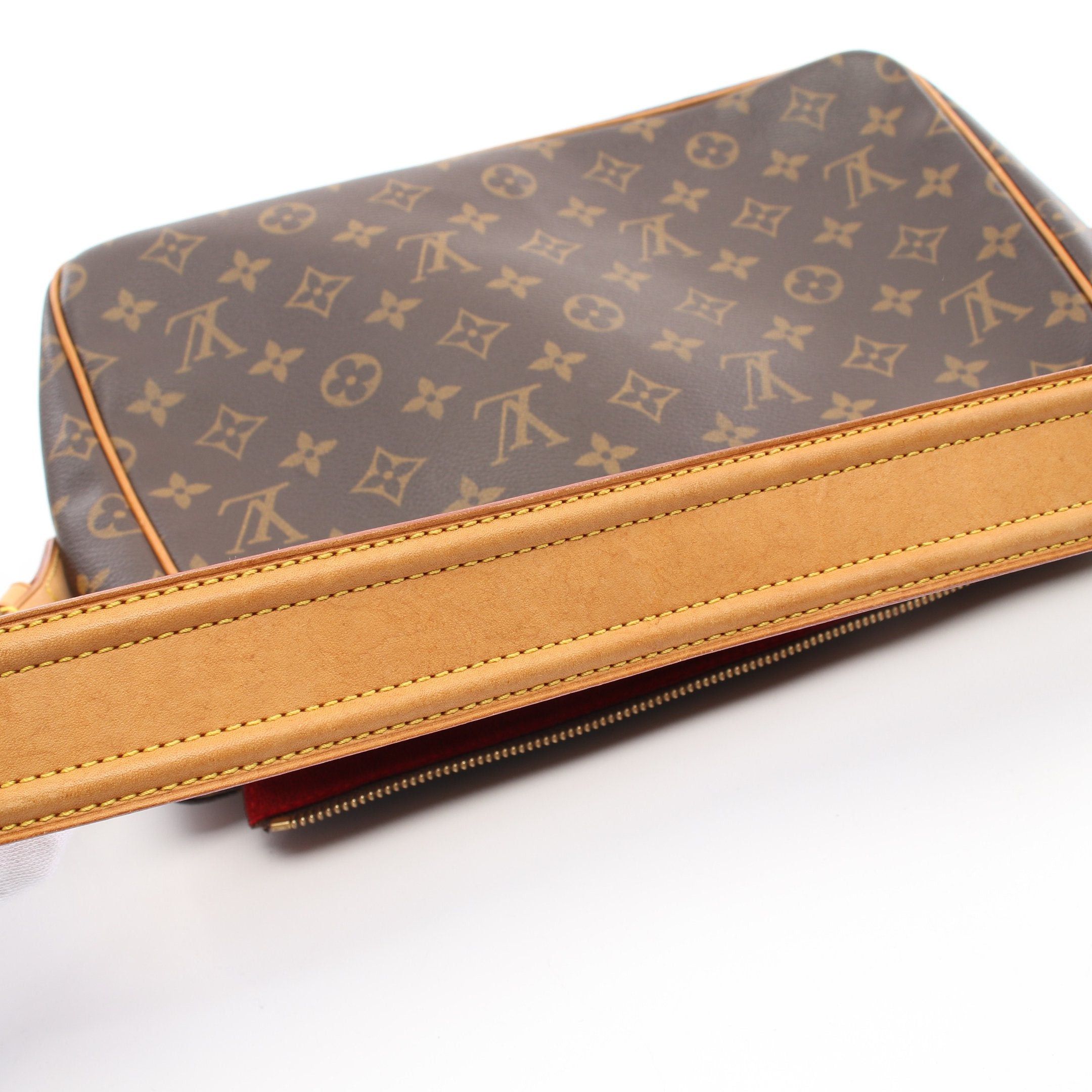 Louis Vuitton Louis Vuitton Vivacite Gm Monogram Shoulder Bag Leather Brown Size ONE SIZE - 8 Thumbnail