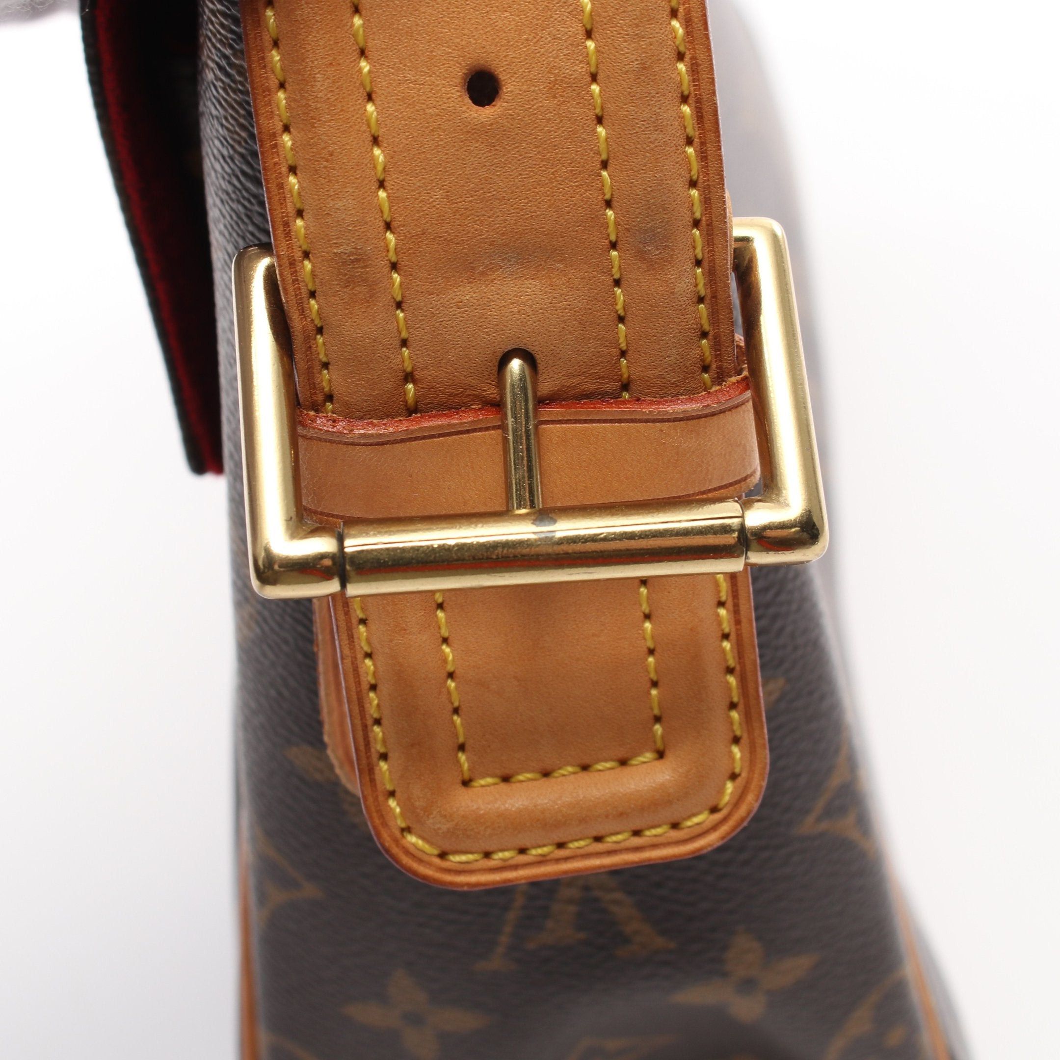 Louis Vuitton Louis Vuitton Vivacite Gm Monogram Shoulder Bag Leather Brown Size ONE SIZE - 9 Thumbnail
