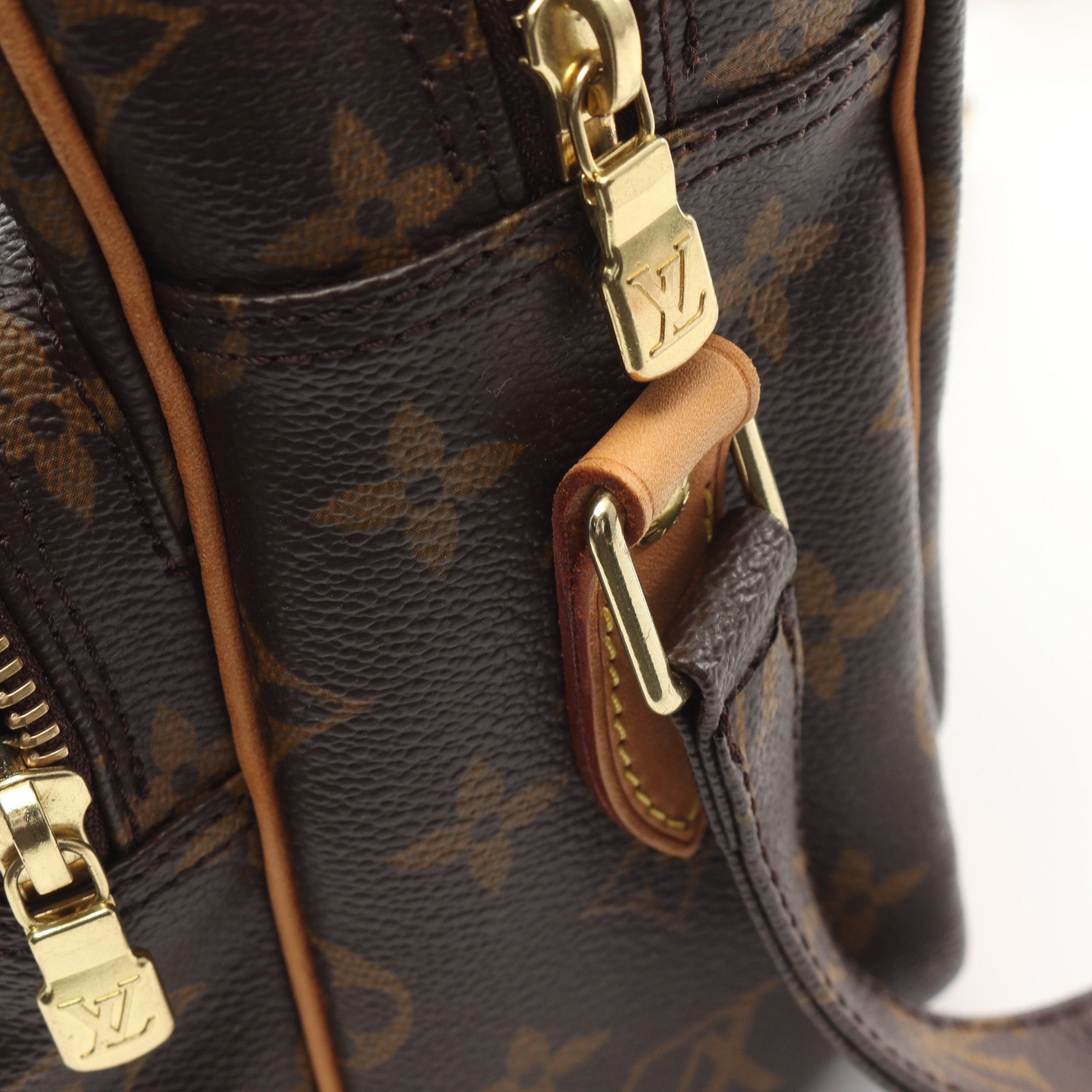 Louis Vuitton Louis Vuitton Nil Monogram Shoulder Bag Leather Brown Size ONE SIZE - 9 Thumbnail