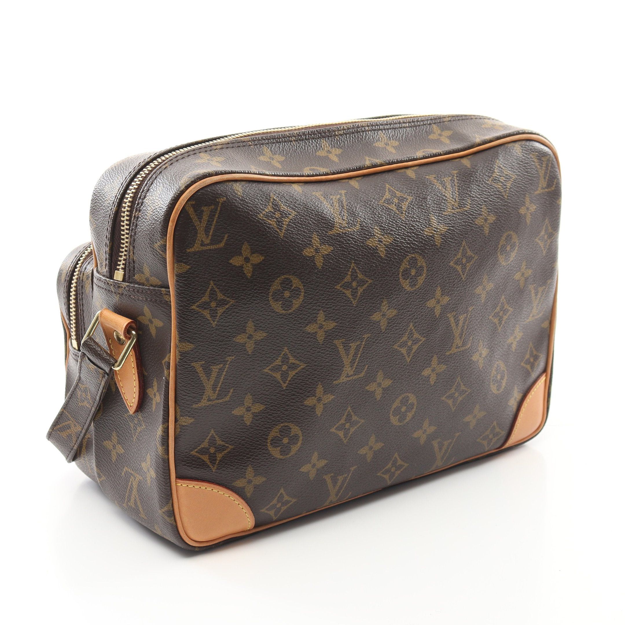 Louis Vuitton Louis Vuitton Nil Monogram Shoulder Bag Leather Brown Size ONE SIZE - 2 Thumbnail