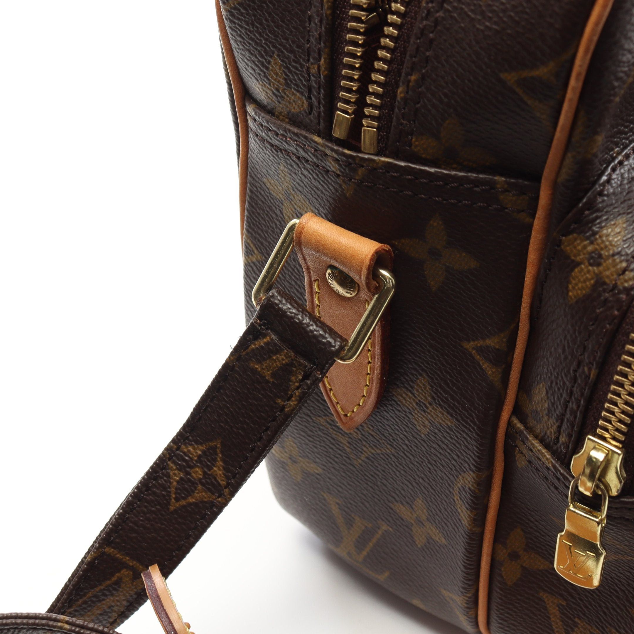 Louis Vuitton Louis Vuitton Nil Monogram Shoulder Bag Leather Brown Size ONE SIZE - 8 Thumbnail