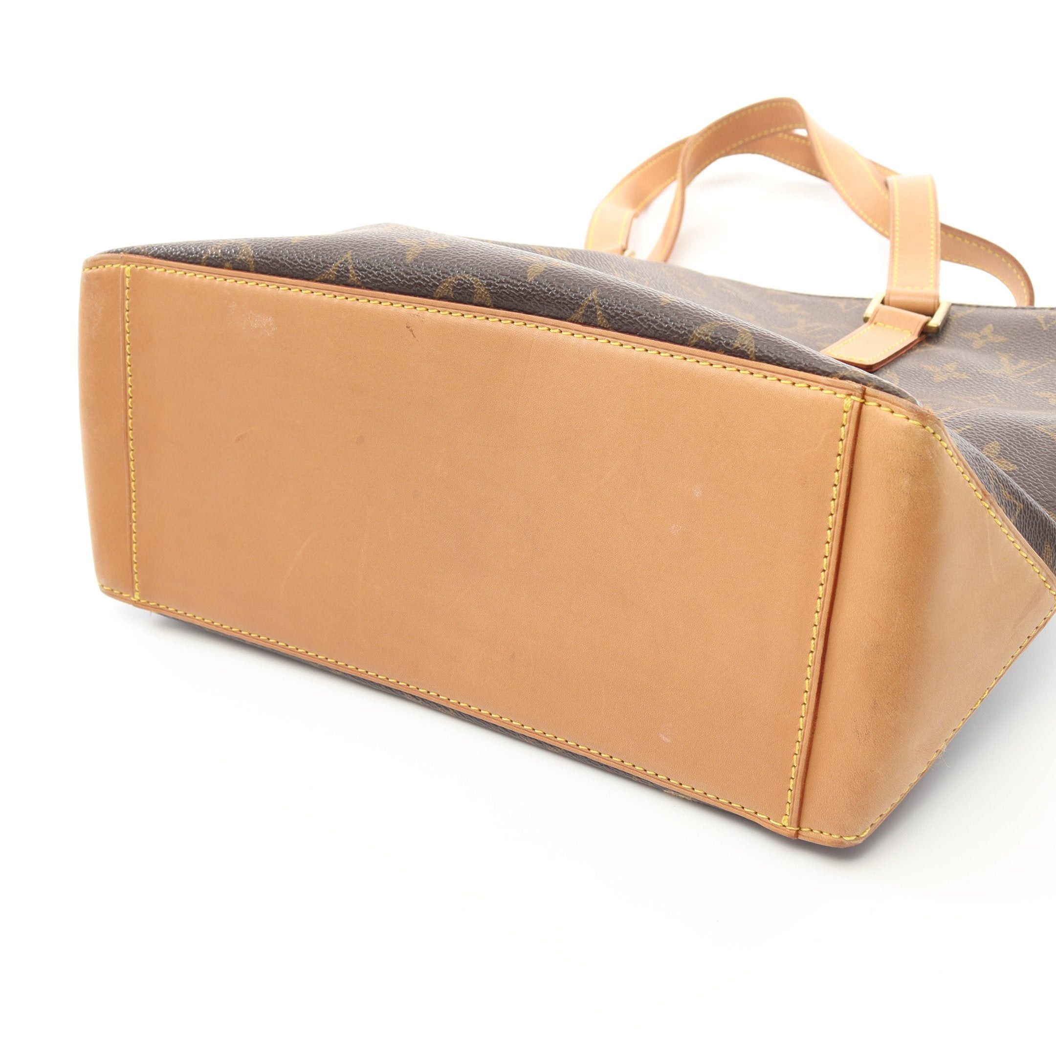 Louis Vuitton Louis Vuitton Cabas Piano Monogram Shoulder Bag Leather Brown Size ONE SIZE - 9 Thumbnail