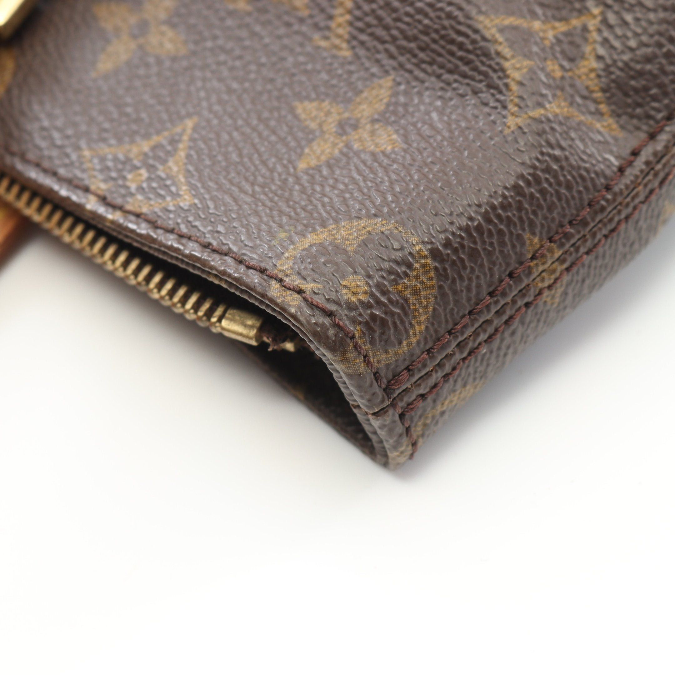 Louis Vuitton Louis Vuitton Cabas Piano Monogram Shoulder Bag Leather Brown Size ONE SIZE - 10 Thumbnail