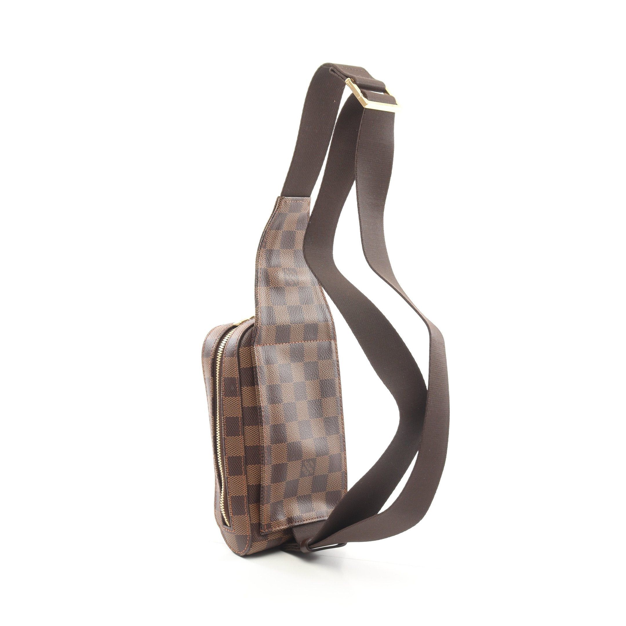 Louis Vuitton Louis Vuitton Geronimos Damier Ebene Body Bag Brown Size ONE SIZE - 2 Thumbnail