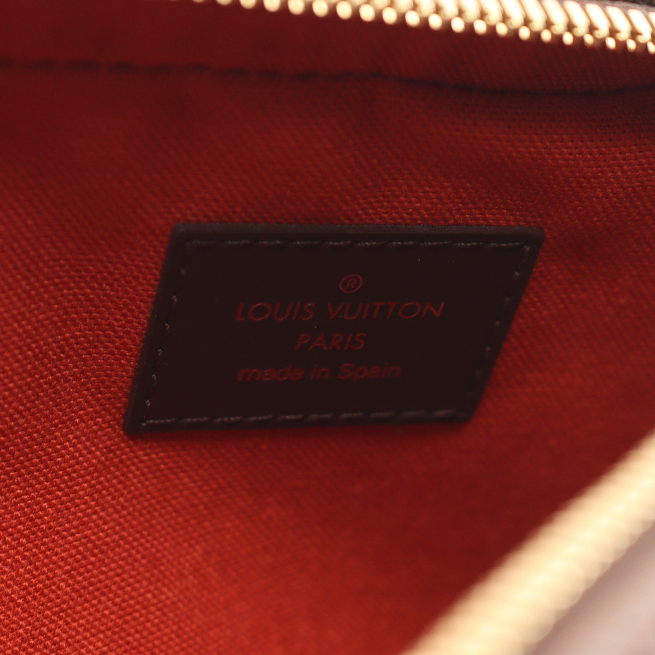 Louis Vuitton Louis Vuitton Geronimos Damier Ebene Body Bag Brown Size ONE SIZE - 4 Thumbnail