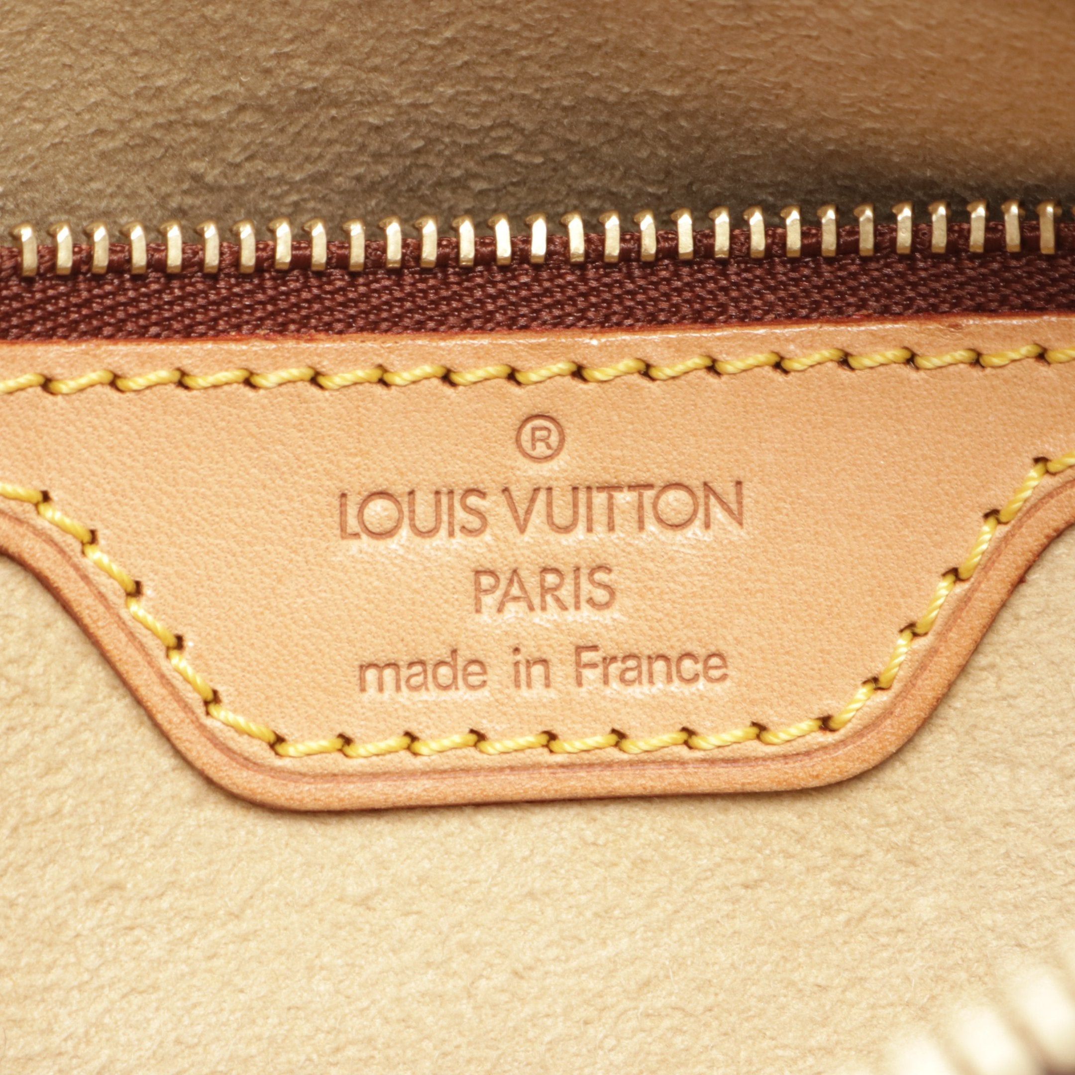 Louis Vuitton Louis Vuitton Looping Mm Monogram Shoulder Bag Leather Brown Size ONE SIZE - 4 Thumbnail