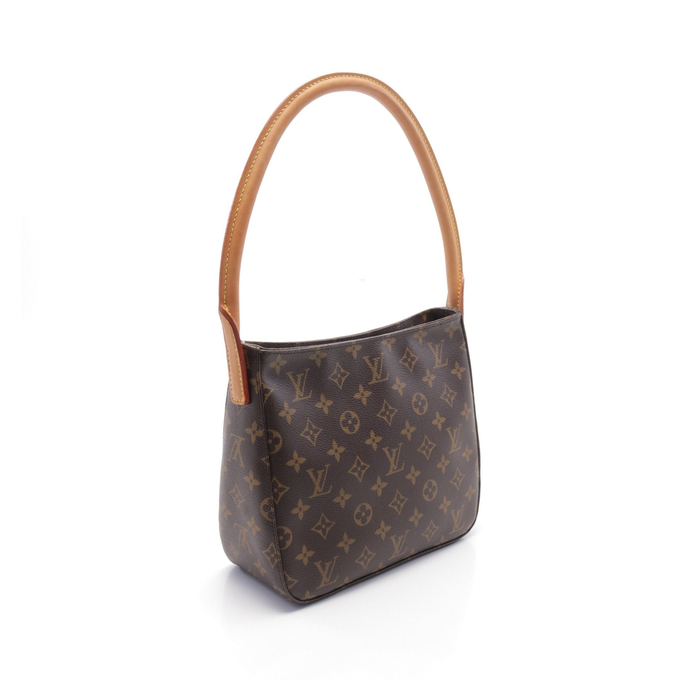 Louis Vuitton Louis Vuitton Looping Mm Monogram Shoulder Bag Leather Brown Size ONE SIZE - 2 Thumbnail