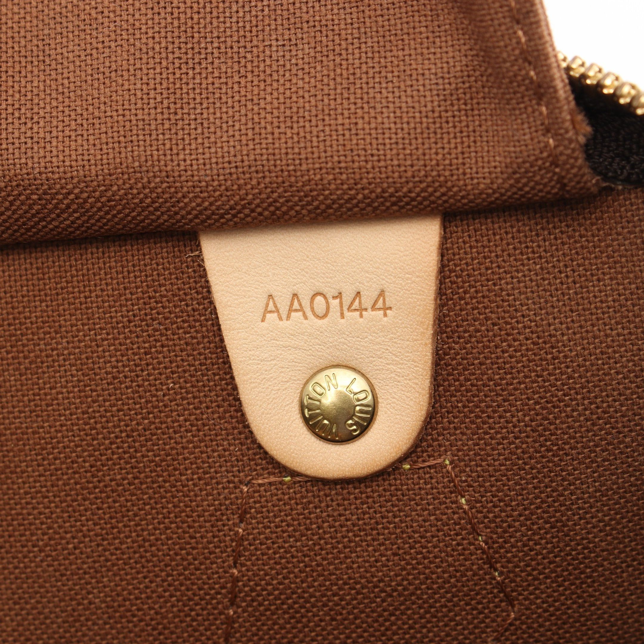 Louis Vuitton Louis Vuitton Speedy 35 Monogram Handbag Leather Brown Size ONE SIZE - 5 Thumbnail