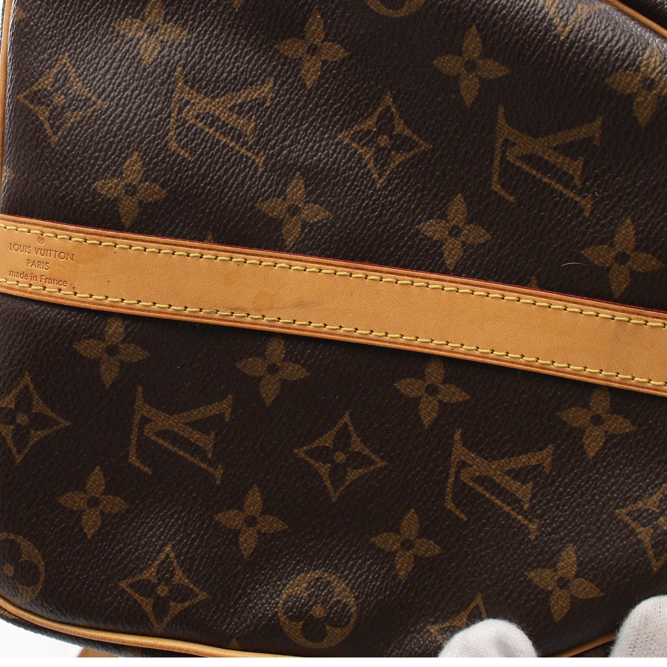 Louis Vuitton Louis Vuitton Speedy 35 Monogram Handbag Leather Brown Size ONE SIZE - 7 Thumbnail