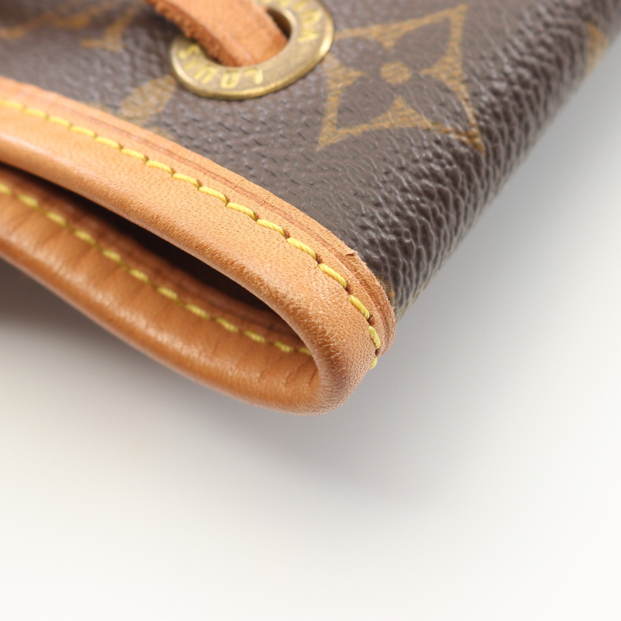 Louis Vuitton Louis Vuitton Montsouris Mm Monogram Backpack Rucksack Leather Brown Size ONE SIZE - 9 Thumbnail