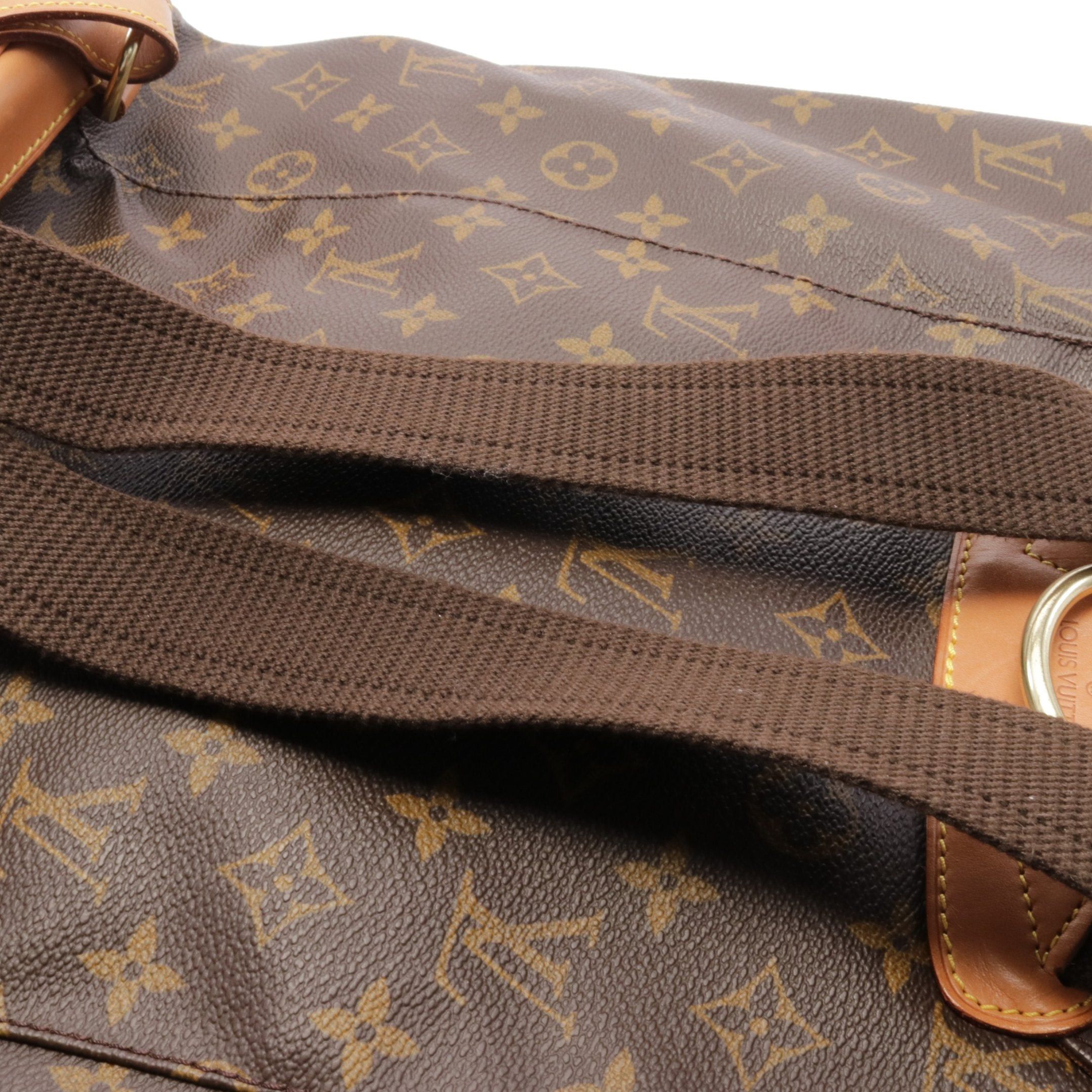 Louis Vuitton Louis Vuitton Montsouris Gm Monogram Backpack Rucksack Leather Brown Size ONE SIZE - 8 Thumbnail