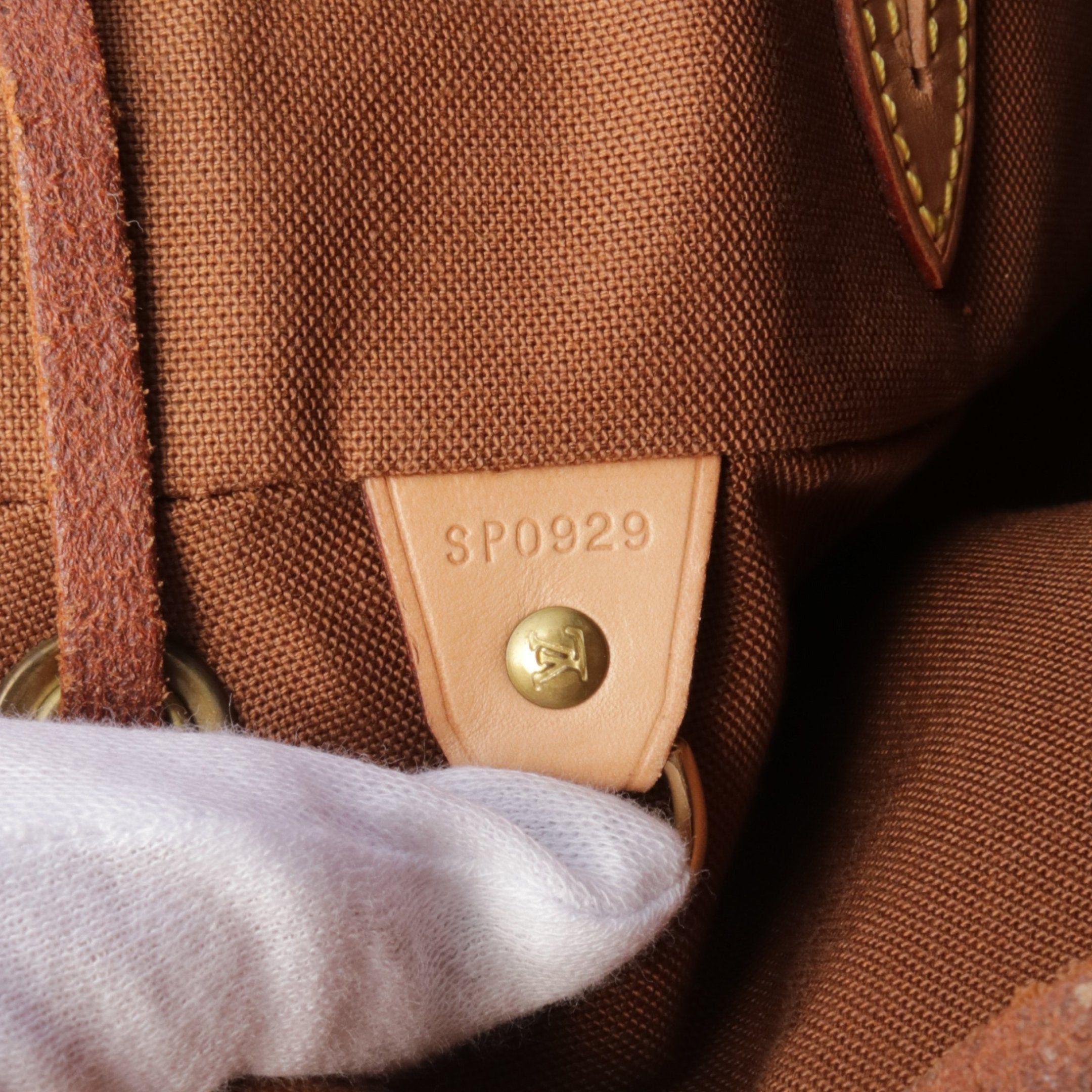 Louis Vuitton Louis Vuitton Montsouris Gm Monogram Backpack Rucksack Leather Brown Size ONE SIZE - 5 Thumbnail