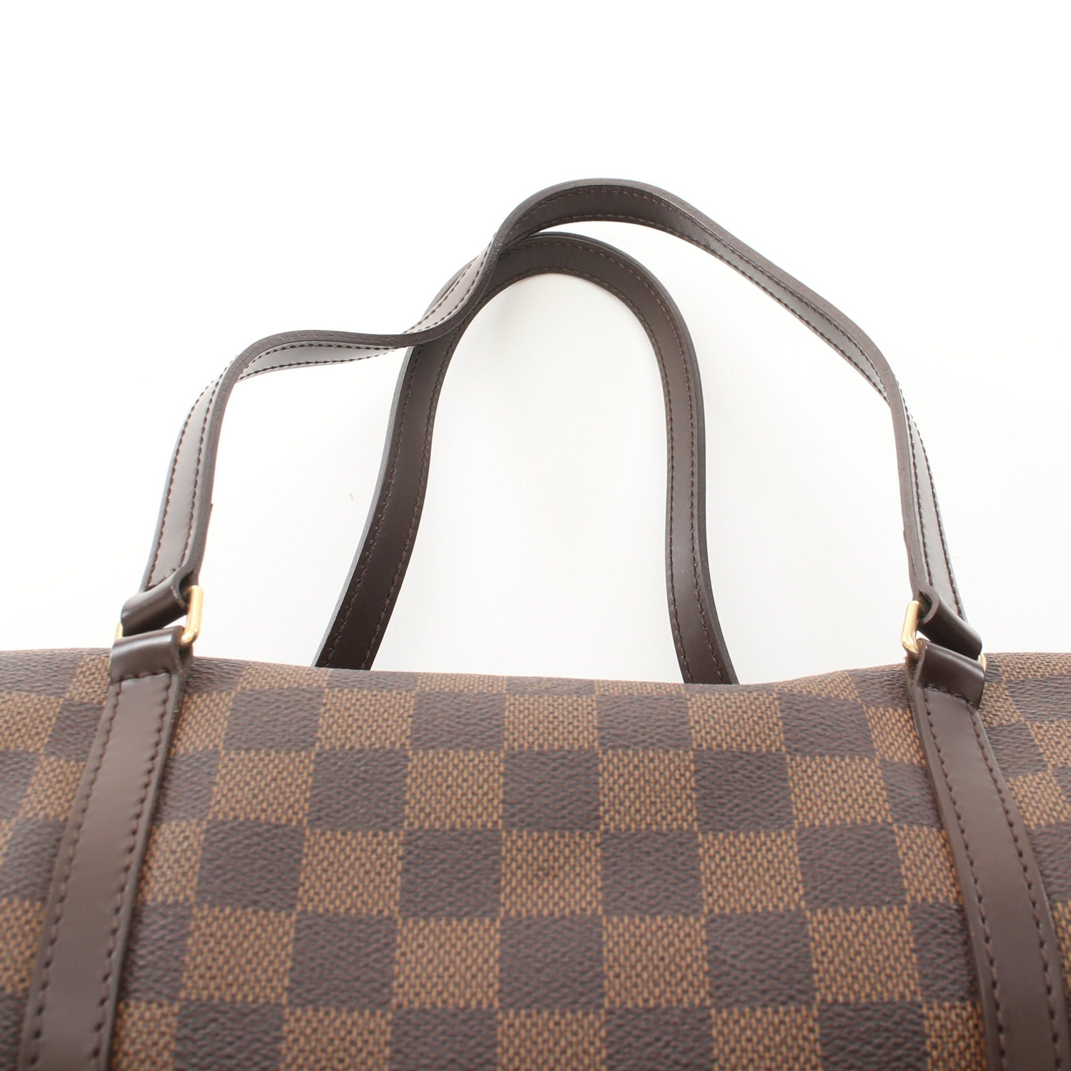 Louis Vuitton Louis Vuitton Papillon 30 Damier Ebene Handbag Leather Brown Size ONE SIZE - 7 Thumbnail