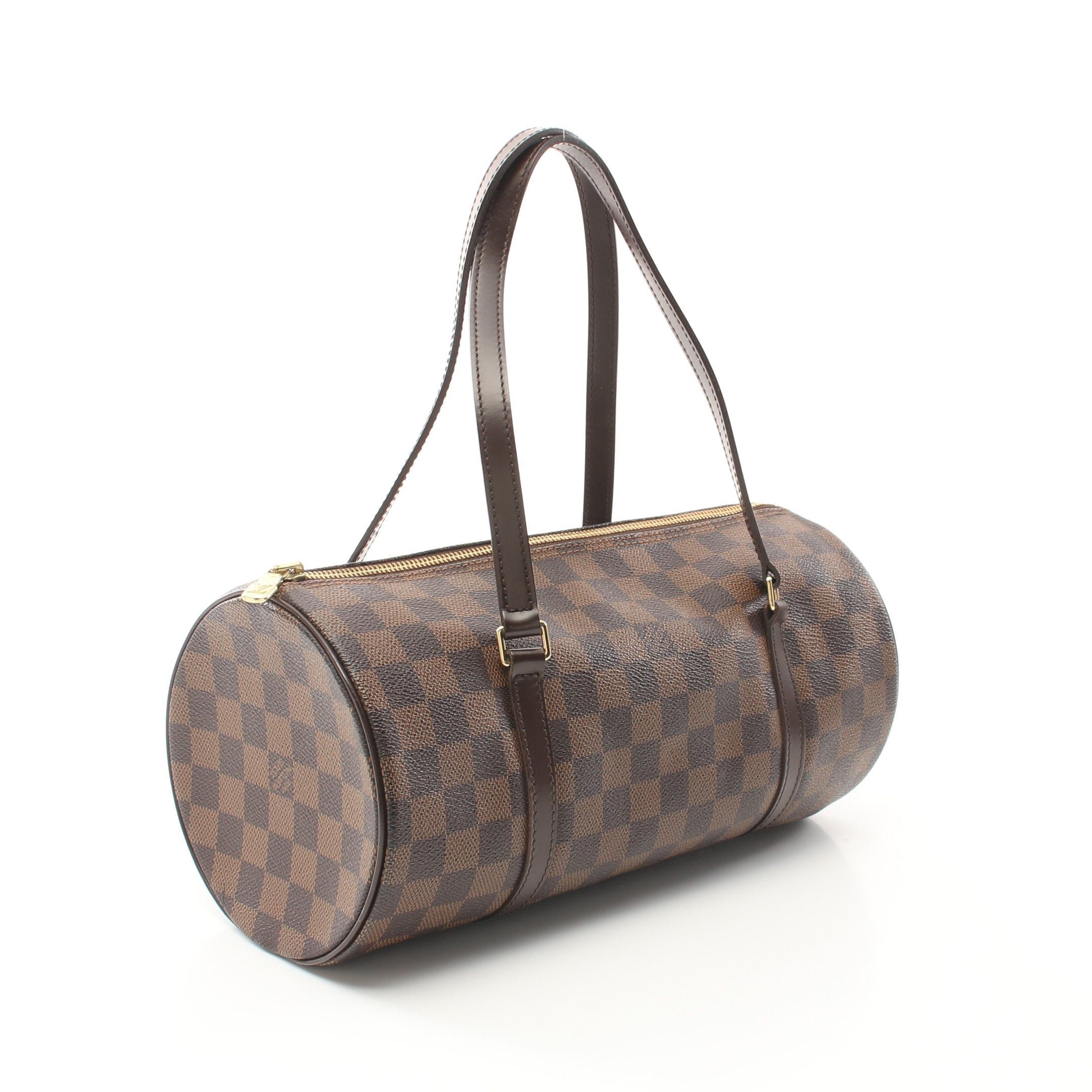 Louis Vuitton Louis Vuitton Papillon 30 Damier Ebene Handbag Leather Brown Size ONE SIZE - 2 Thumbnail