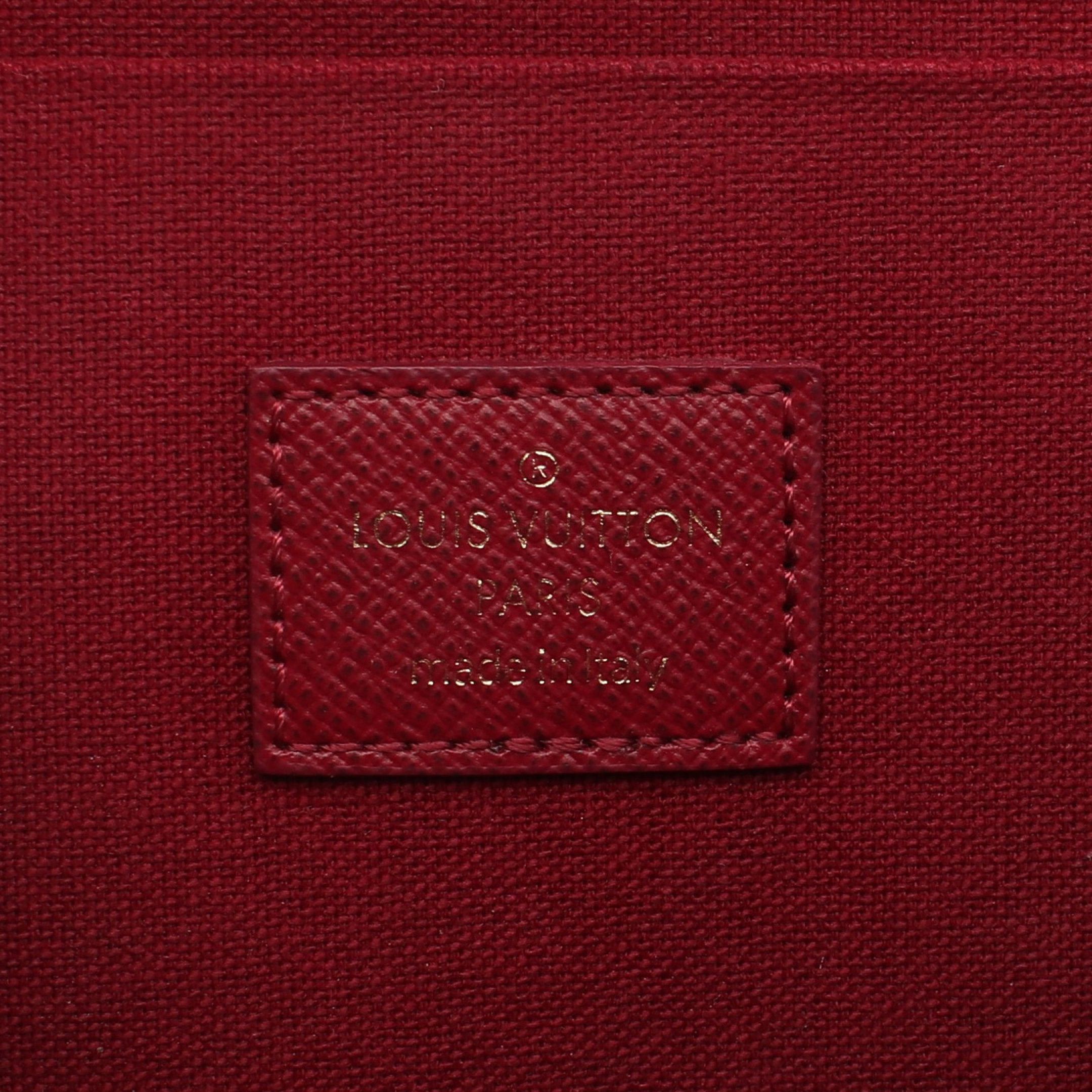 Louis Vuitton Louis Vuitton Pochette Felicie Monogram Fuchsia Chain Shoulder Bag Brown Size ONE SIZE - 4 Thumbnail