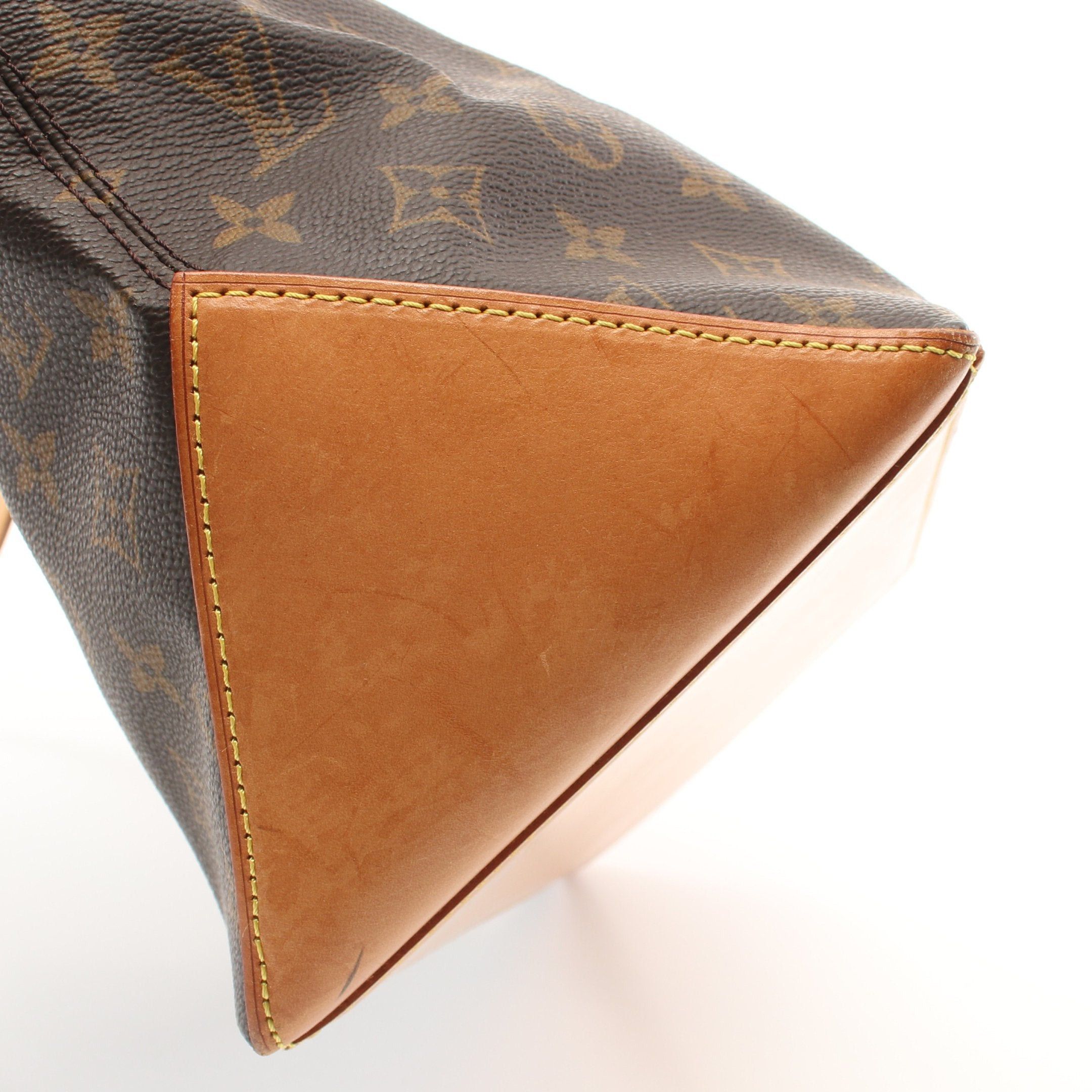 Louis Vuitton Louis Vuitton Kabamezo Monogram Shoulder Bag Tote Leather Brown Size ONE SIZE - 6 Thumbnail
