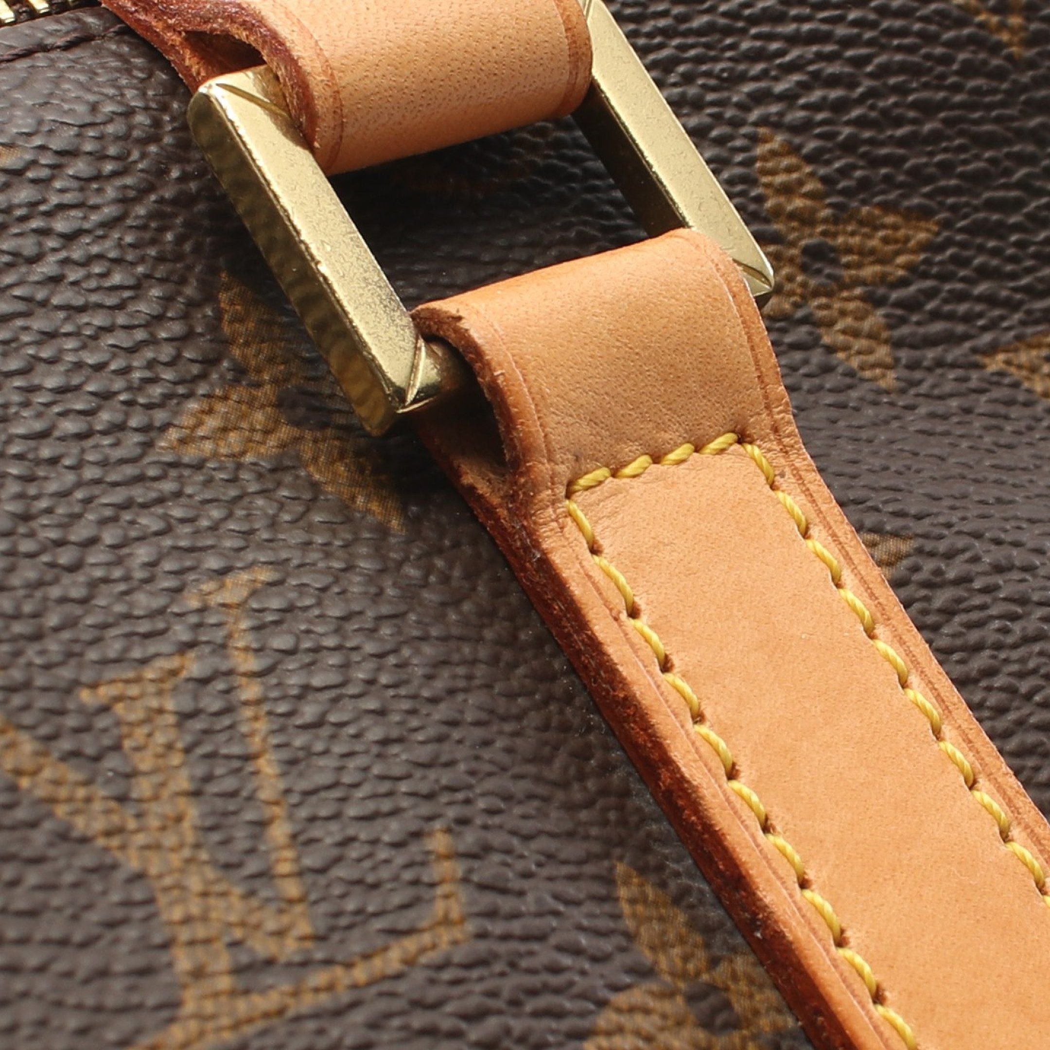 Louis Vuitton Louis Vuitton Kabamezo Monogram Shoulder Bag Tote Leather Brown Size ONE SIZE - 8 Thumbnail