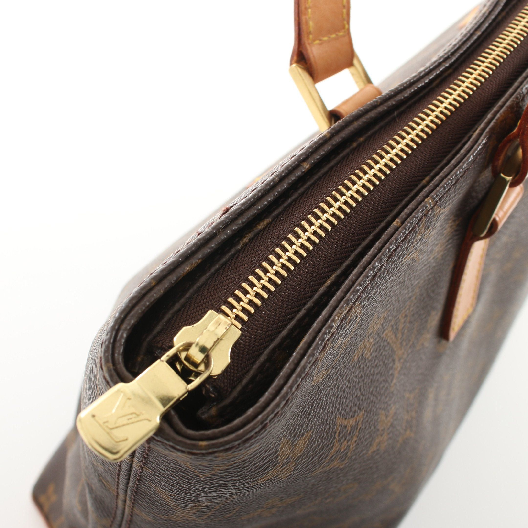 Louis Vuitton Louis Vuitton Kabamezo Monogram Shoulder Bag Tote Leather Brown Size ONE SIZE - 9 Thumbnail