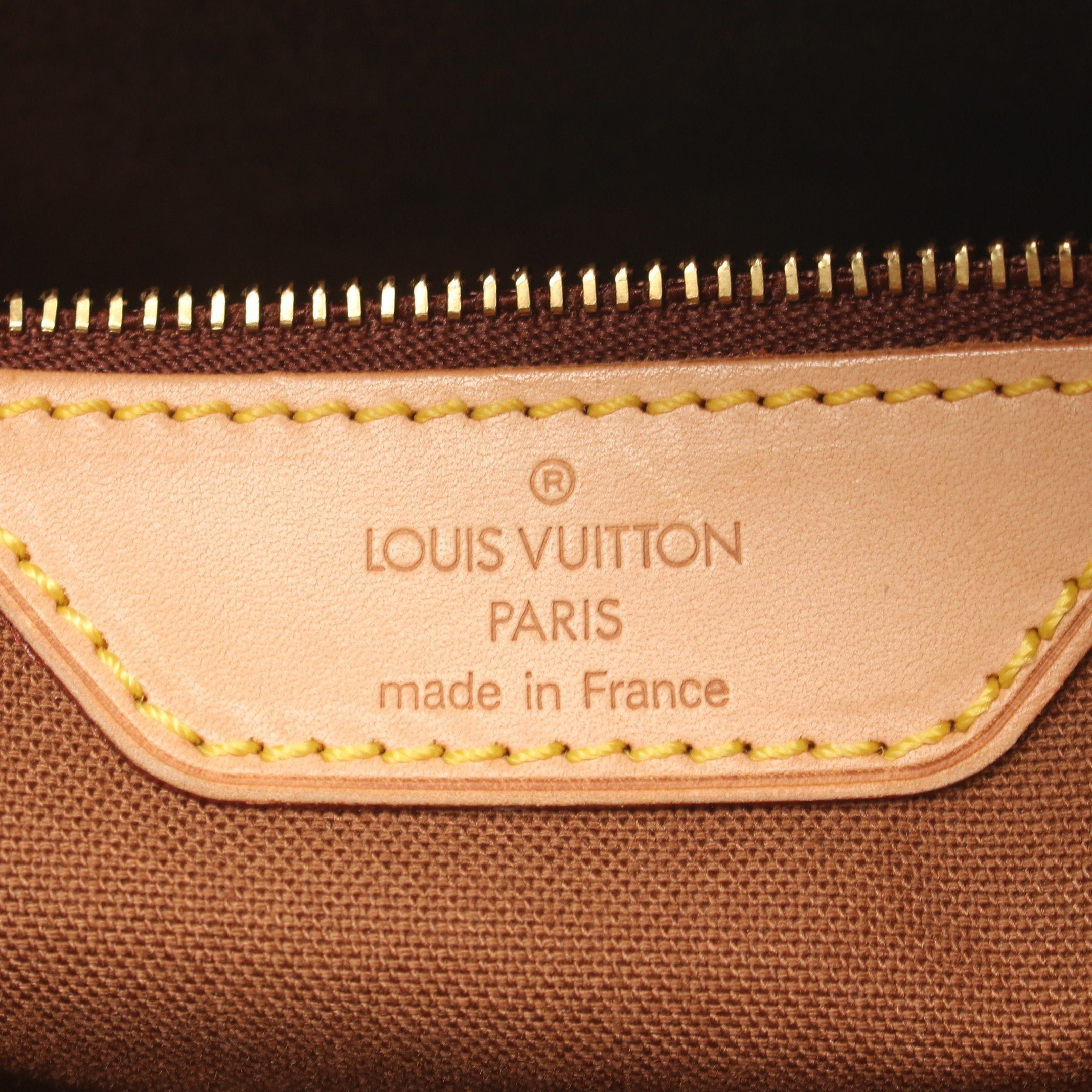 Louis Vuitton Louis Vuitton Kabamezo Monogram Shoulder Bag Tote Leather Brown Size ONE SIZE - 4 Thumbnail